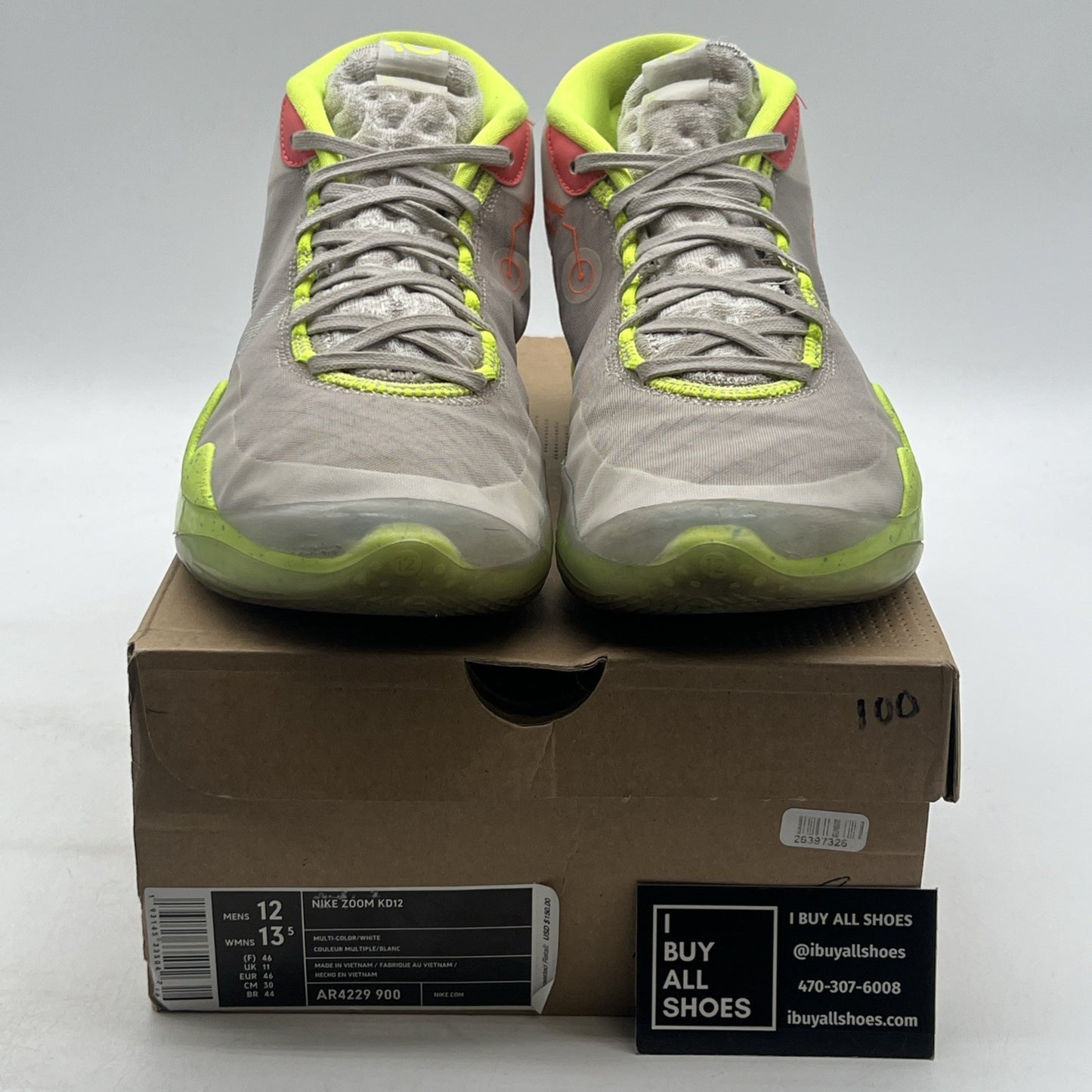 Size 12 - Nike Zoom KD 12 90's Kid (AR4229-900)