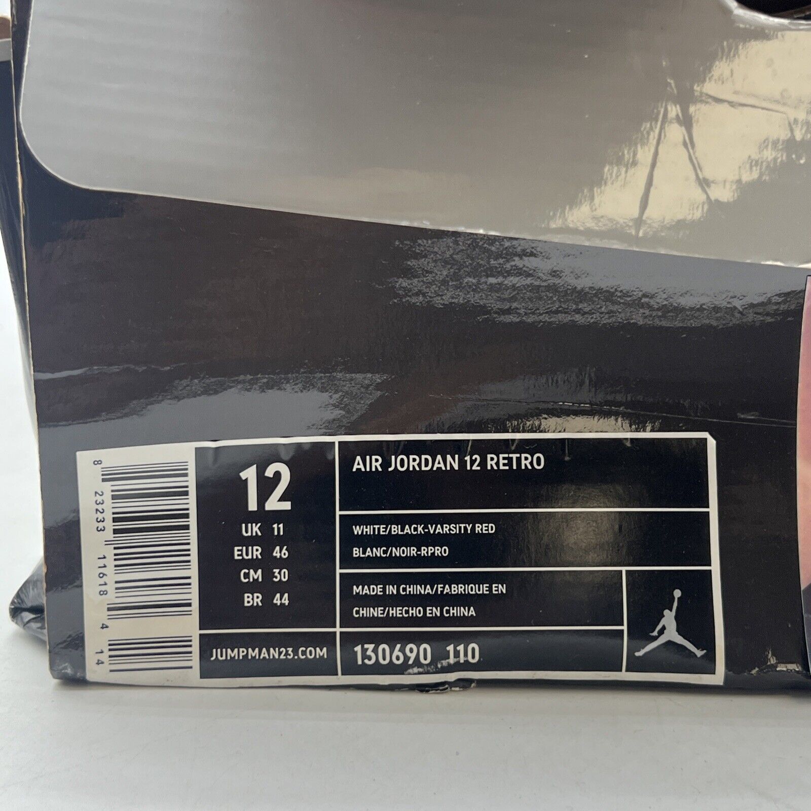 Size 12 - Air Jordan 12 Retro 2009 Cherry (130690-110)