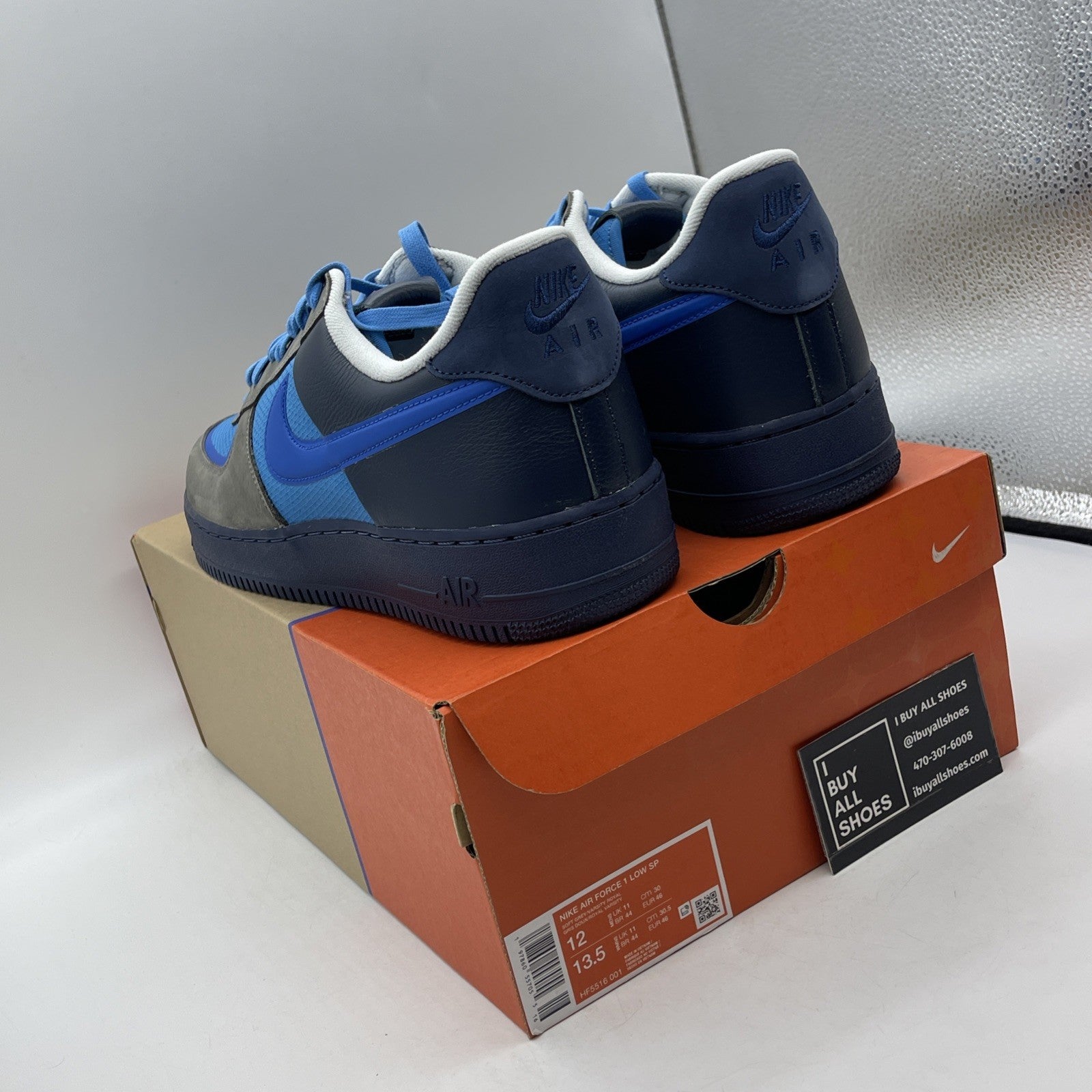 Size 12 - Nike Stash x Air Force 1 SP 2024 Low Blue