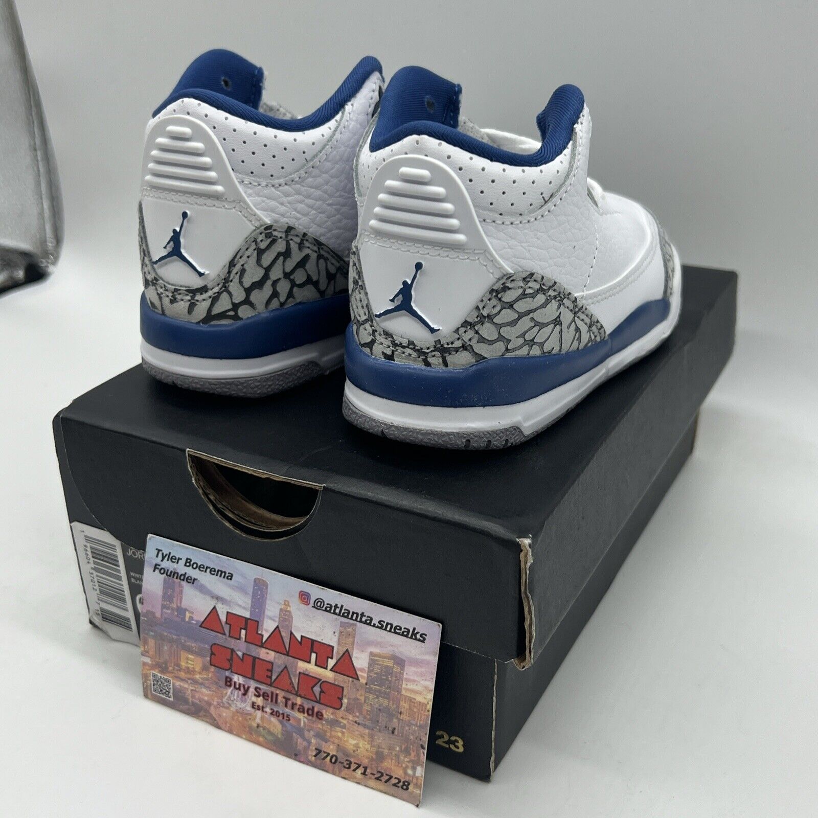 Jordan Retro 3 6C Toddler DM0968 148 Brand New Og All