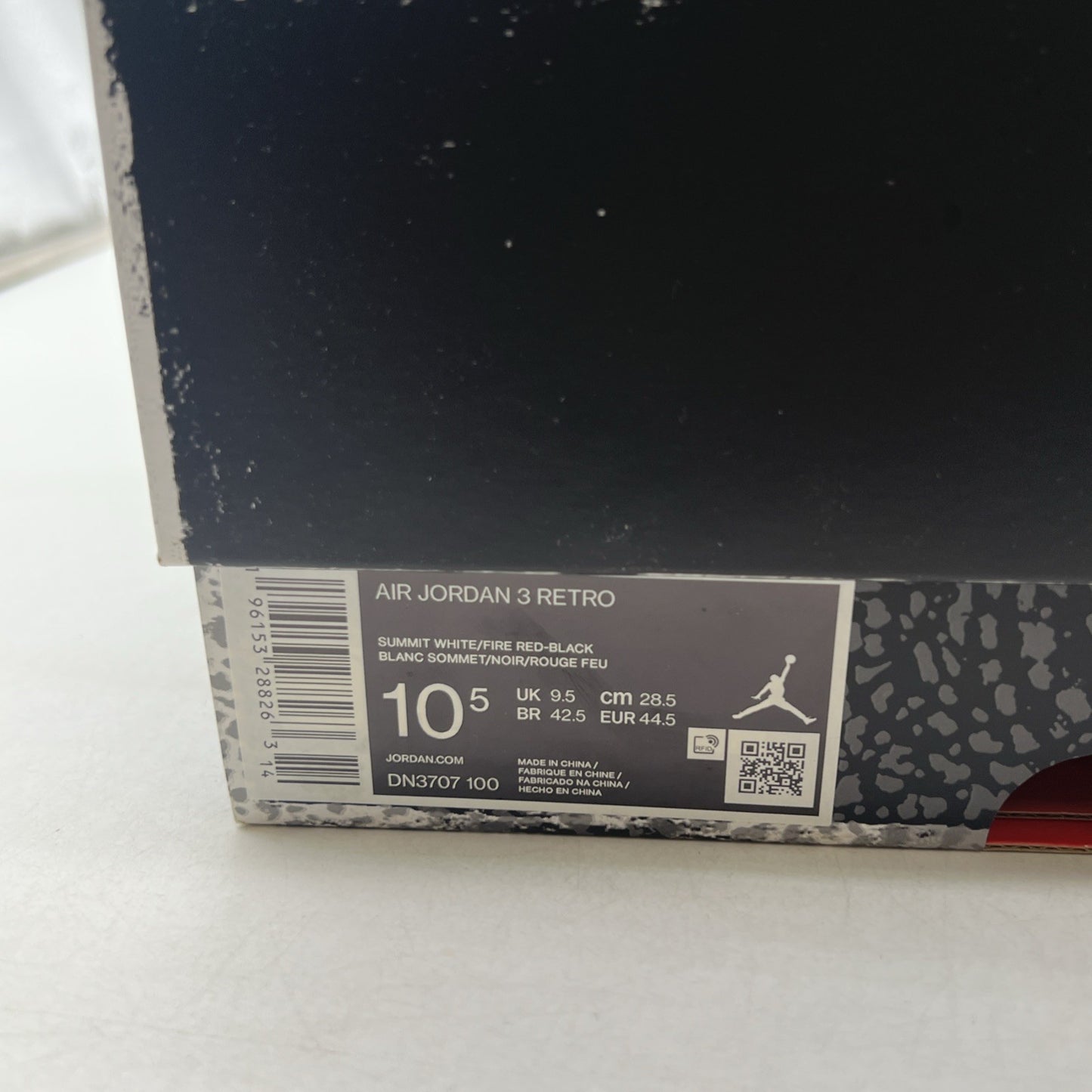 Size 10.5 - Air Jordan 3 Retro  White Cement Reimagined (DN3707-100)