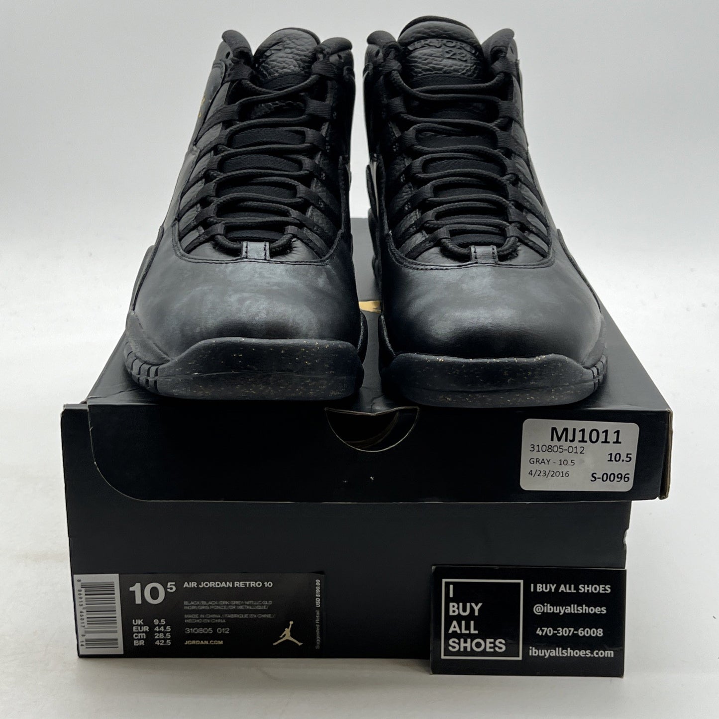 Size 10.5 - Air Jordan 10 Retro NYC (310805-012)
