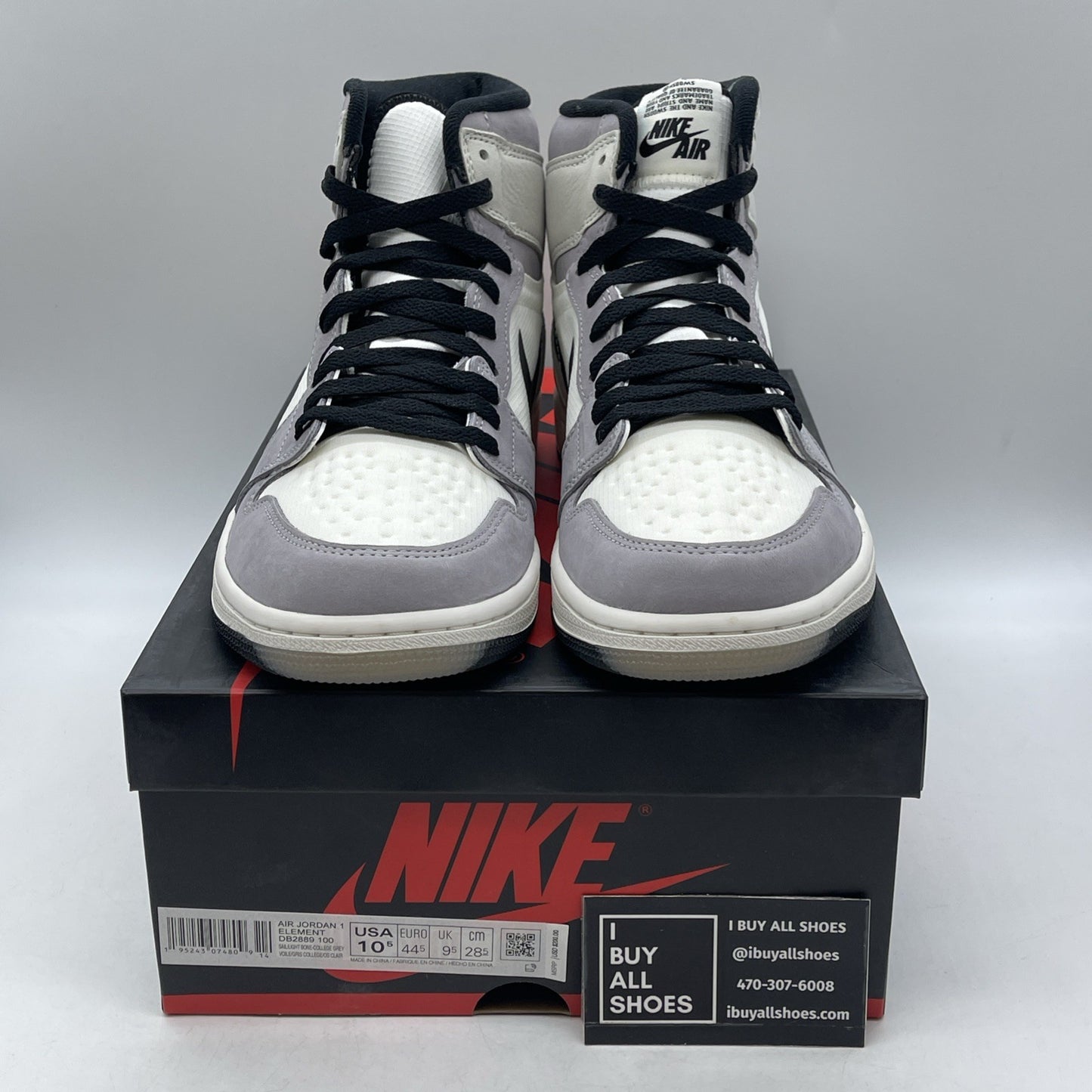 Size 10.5 - Air Jordan 1 Element GORE-TEX High Light Bone (DB2889-100)