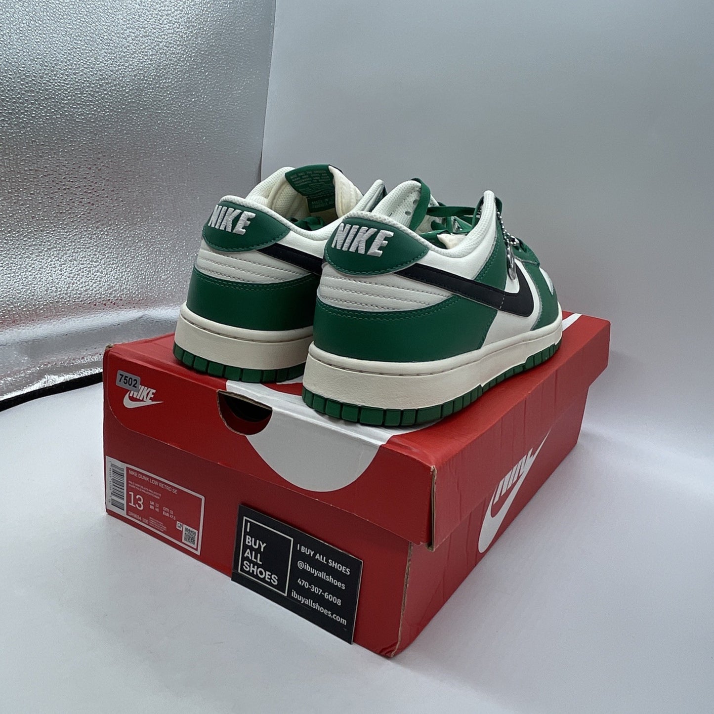 Size 13 - Nike Dunk Low SE Lottery Pack - Malachite (DR9654-100)