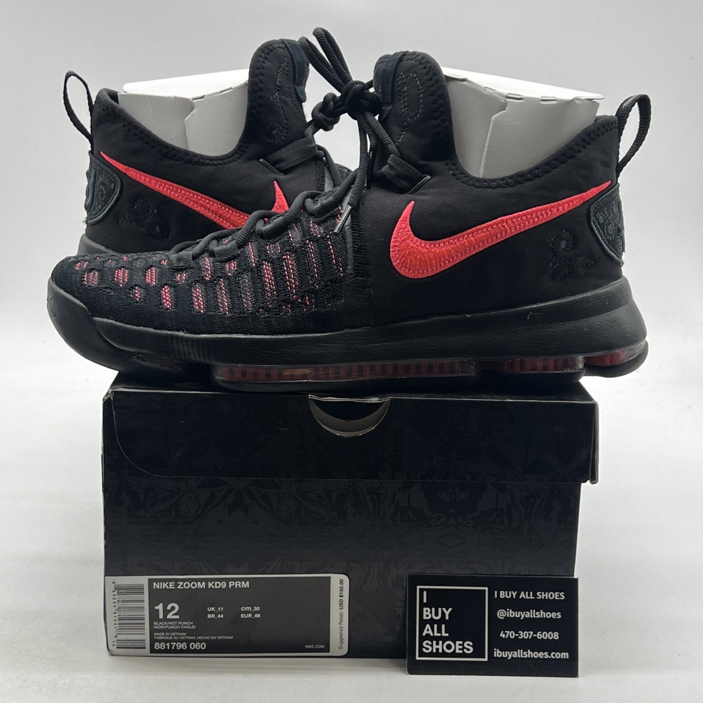 Size 12 - Nike KD 9 Aunt Pearl - (881796-060)
