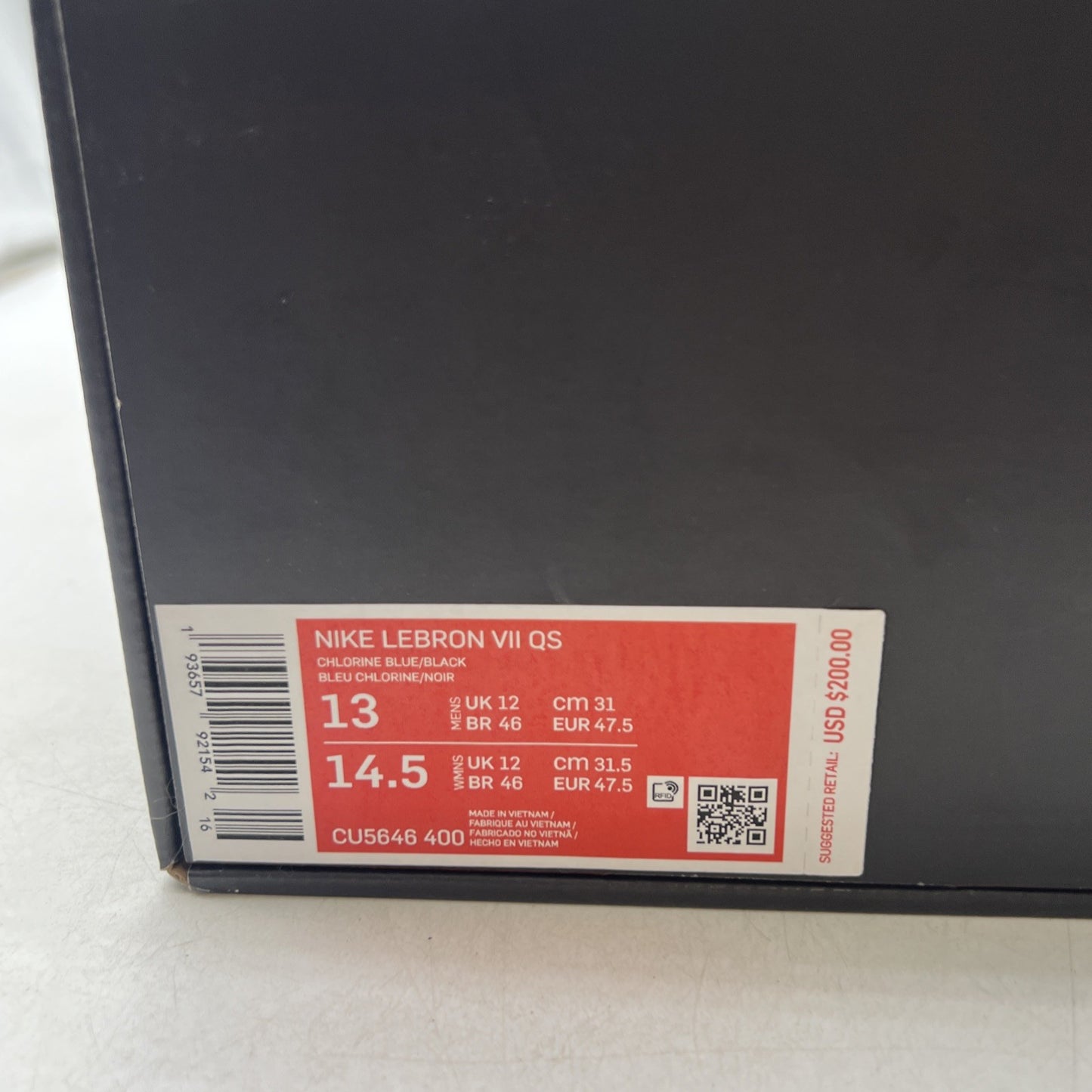 Size 13 - Nike Air Max LeBron 7 Retro QS 2020 All Star (CU5646-400)
