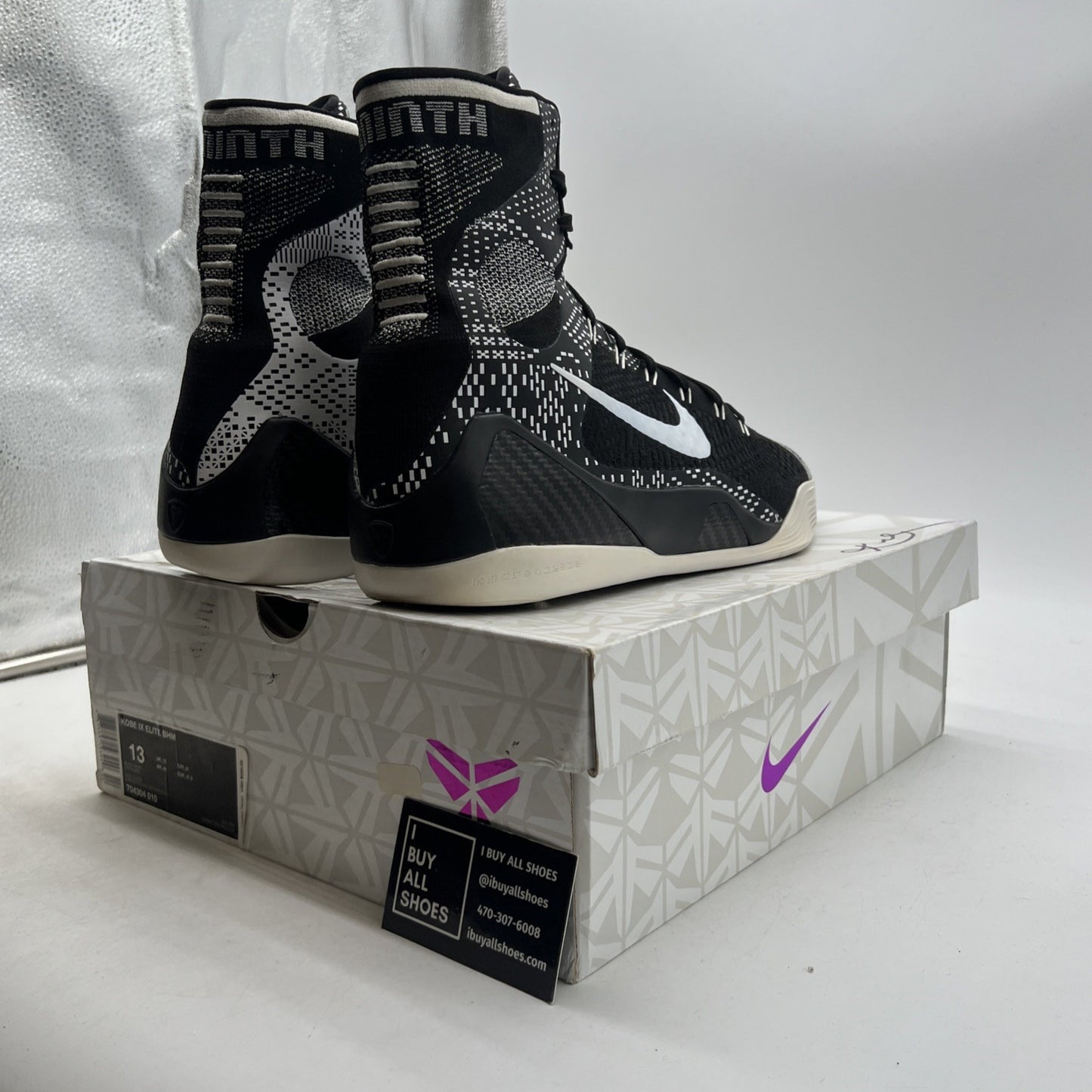 Size 13 - Nike Kobe 9 Elite Black History Month (704304-010)