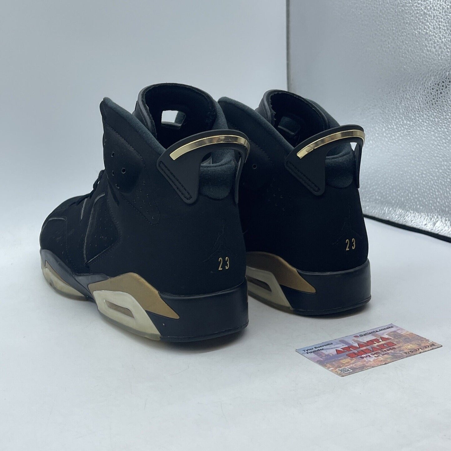 Size 11.5 - Jordan 6 Retro Defining Moments Black Sude Black (CT4954-007)