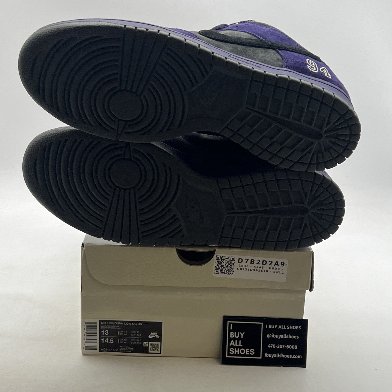 Size 13 - Nike Supreme x Dunk SB Low Ink (HQ8487-500)