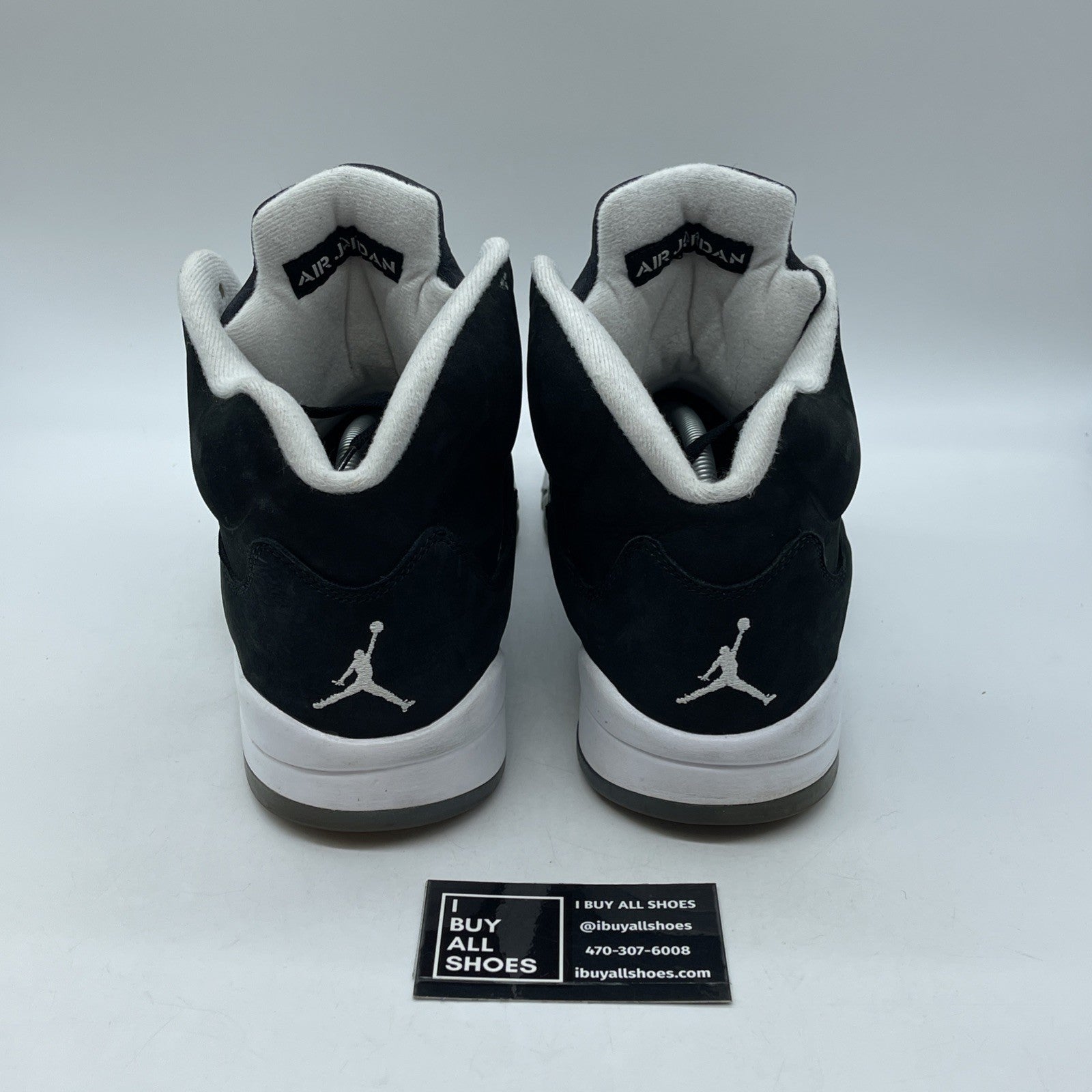 Size 12 - Jordan 5 Retro Mid Oreo Black White Suede (CT4838-011)