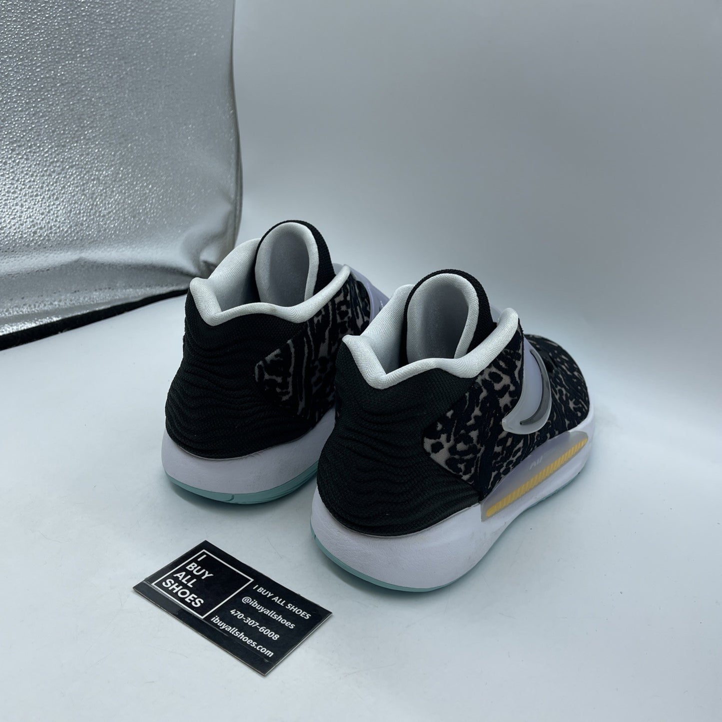Size 11.5 - Nike KD 14 Black White (CW3935-001)