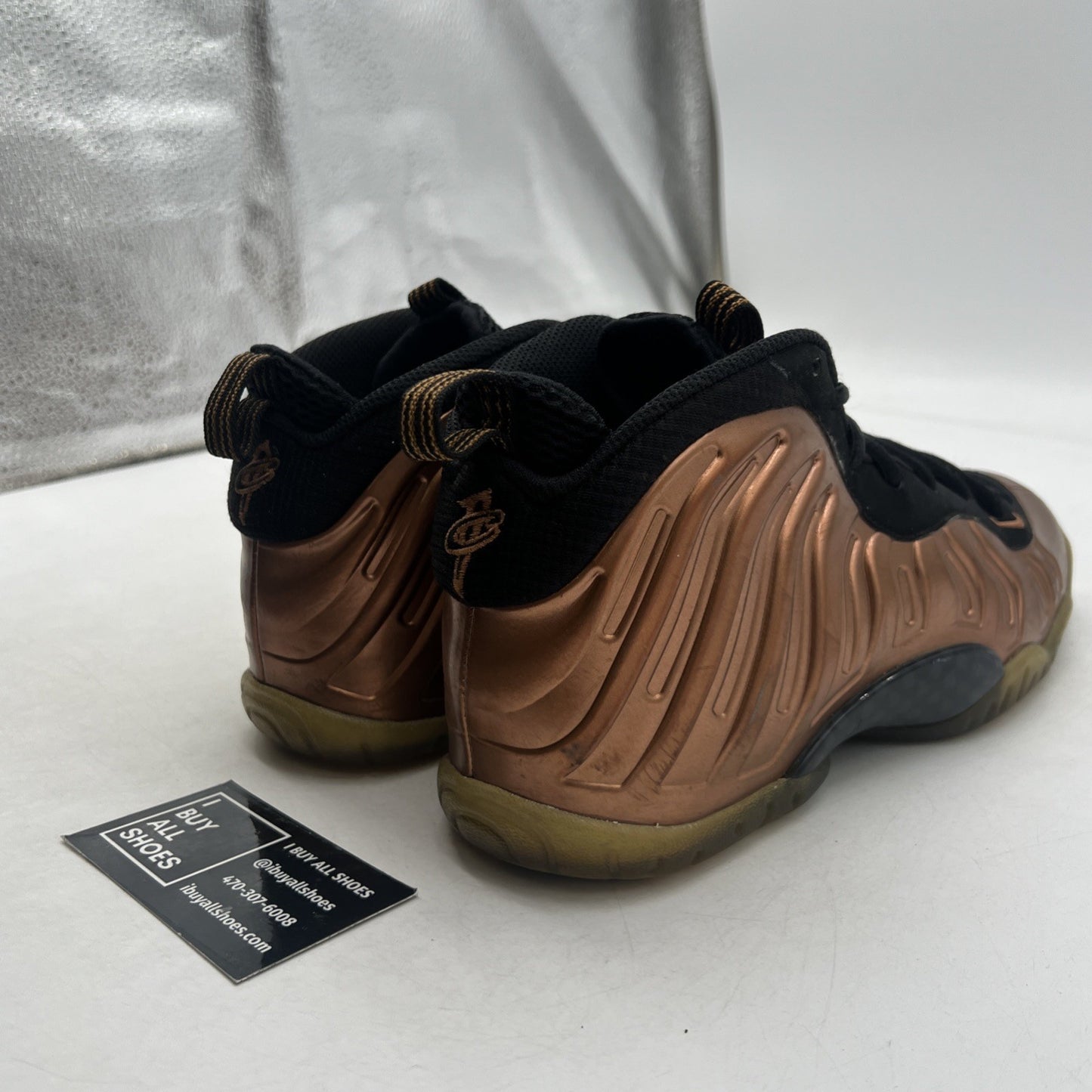 Size 6Y - Nike Little Posite One Mid Copper (644791-004)