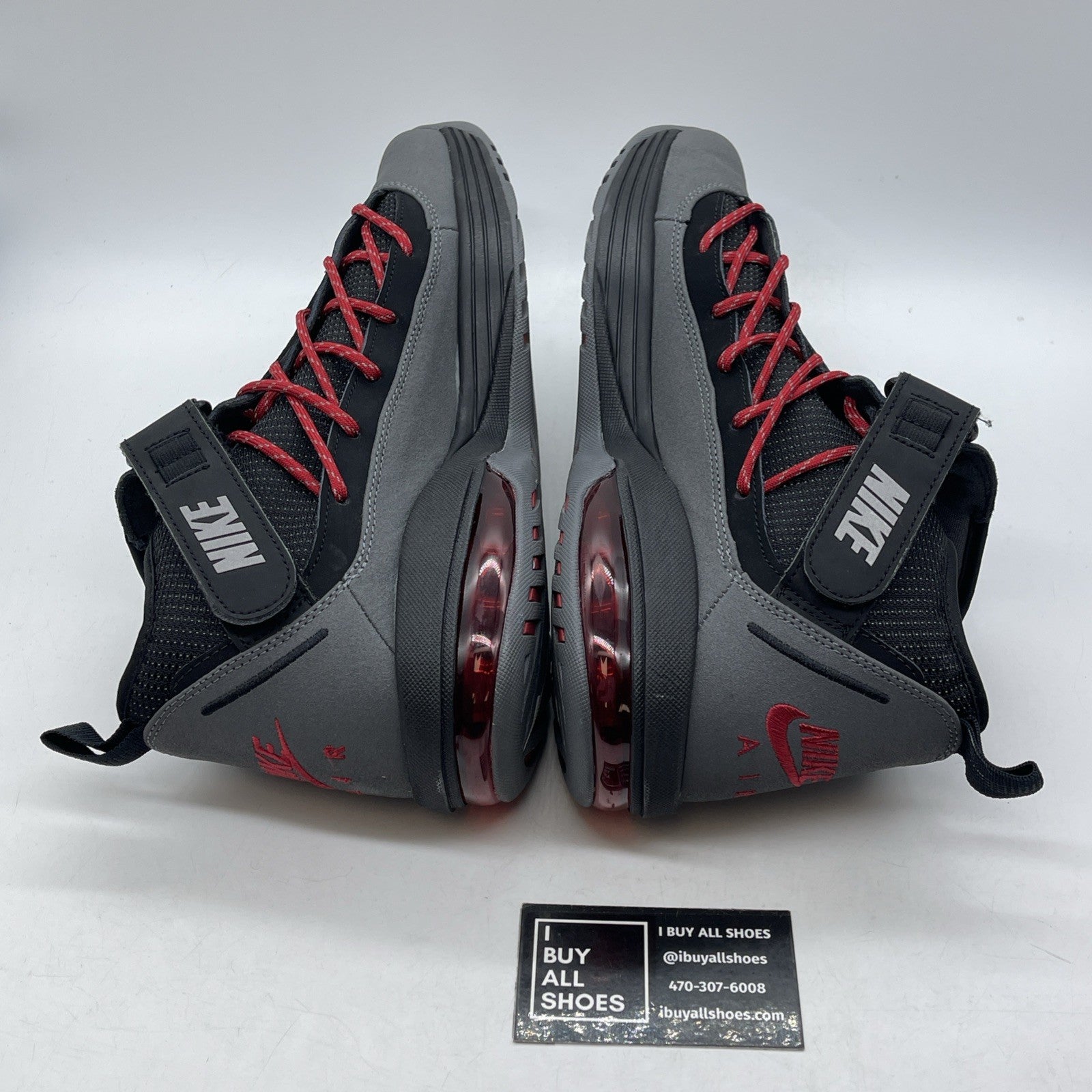 Size 13 - Nike Air Max Shake Evolve Black Grey Suede (511494-006)