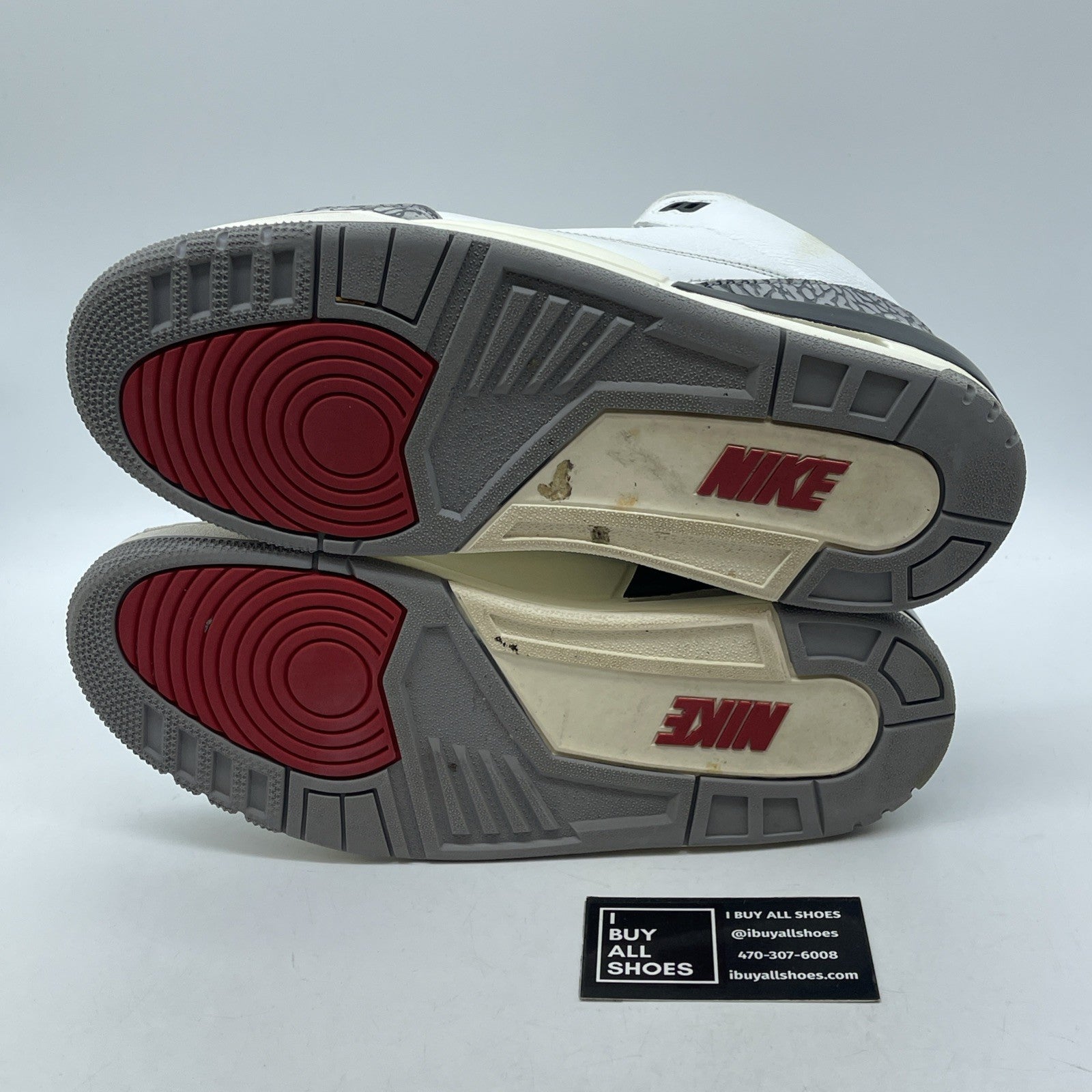 Size 10 - Jordan 3 Retro Mid White Cement Reimagined Leather Suede (DN3707-100)