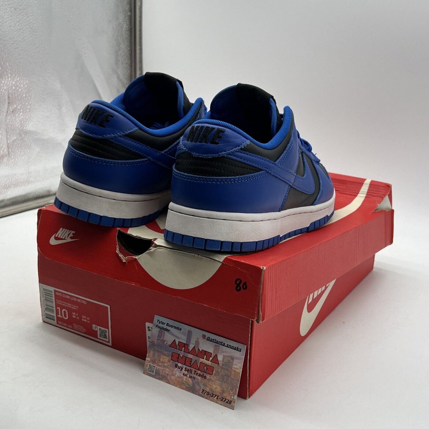 Size 10 - Nike Dunk Low Hyper Cobalt (DD1391-001)