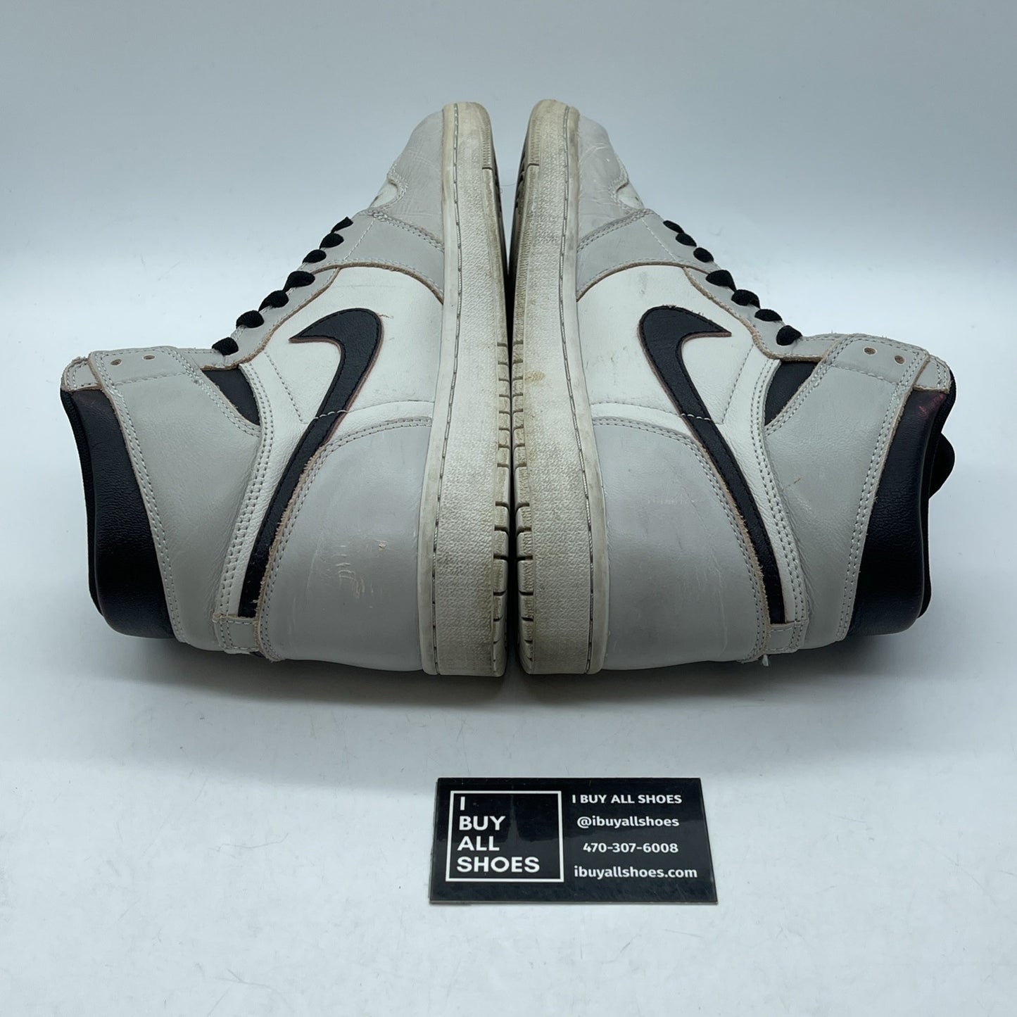 Size 9.5 - Air Jordan 1 Retro SB High NYC to Paris Black Grey (CD6578-006)