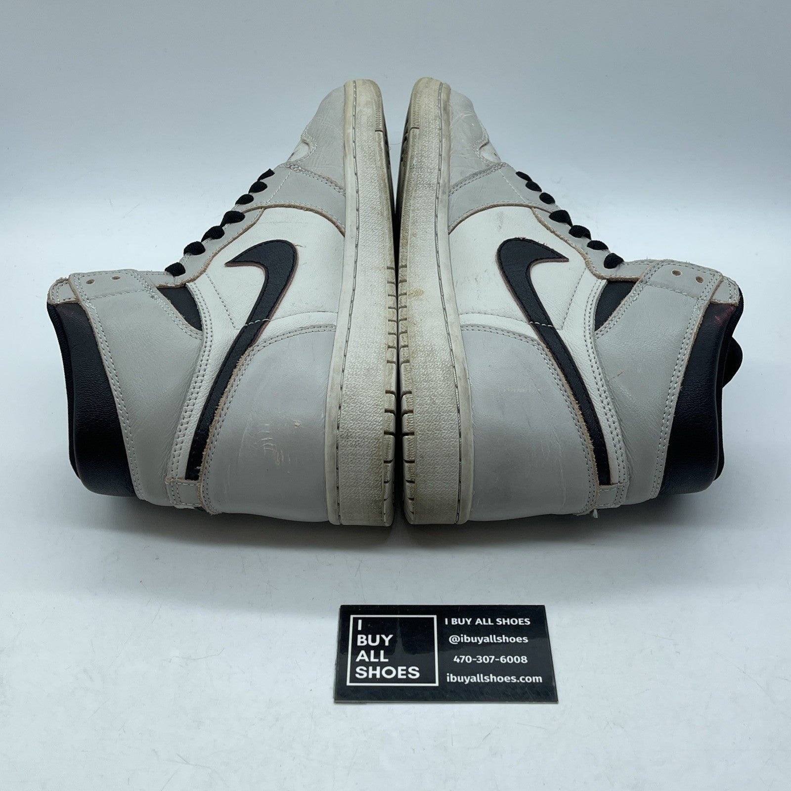 Size 9.5 - Air Jordan 1 Retro SB High NYC to Paris Black Grey (CD6578-006)