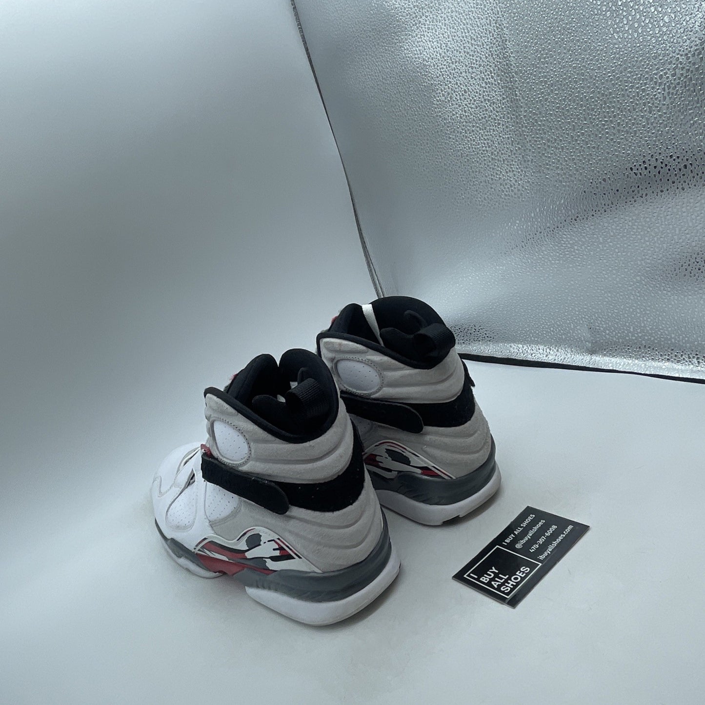 Size 11.5 - Air Jordan 8 Retro White 2013 (305381-103)