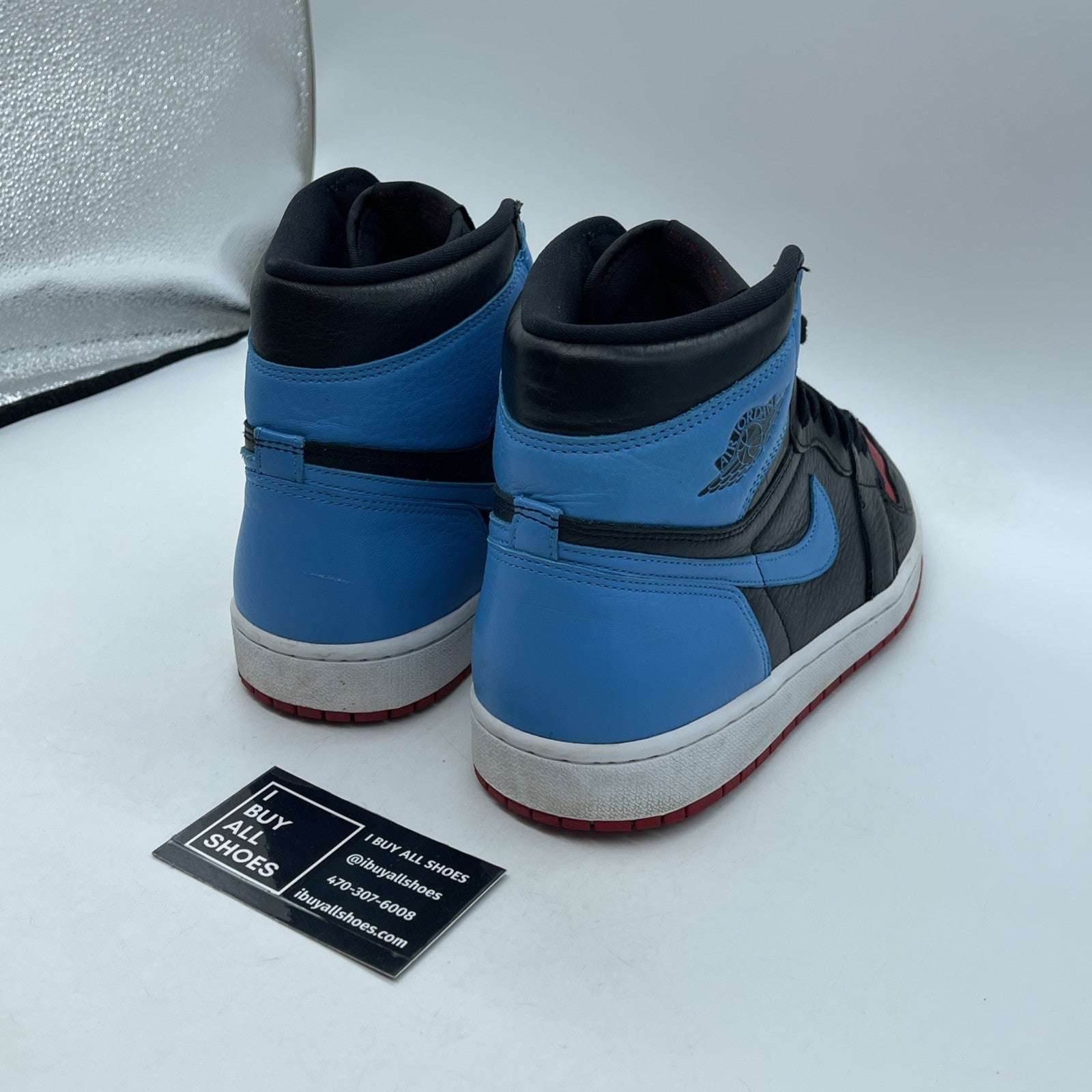 Size 11.5 - Jordan 1 High OG UNC To Chicago 2020 Blue Red Leather (CD0461-046)