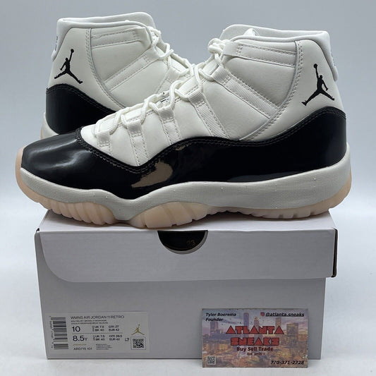 Size 10W - Jordan 11 Retro Mid Neapolitan Brown White Leather (AR0715-101)