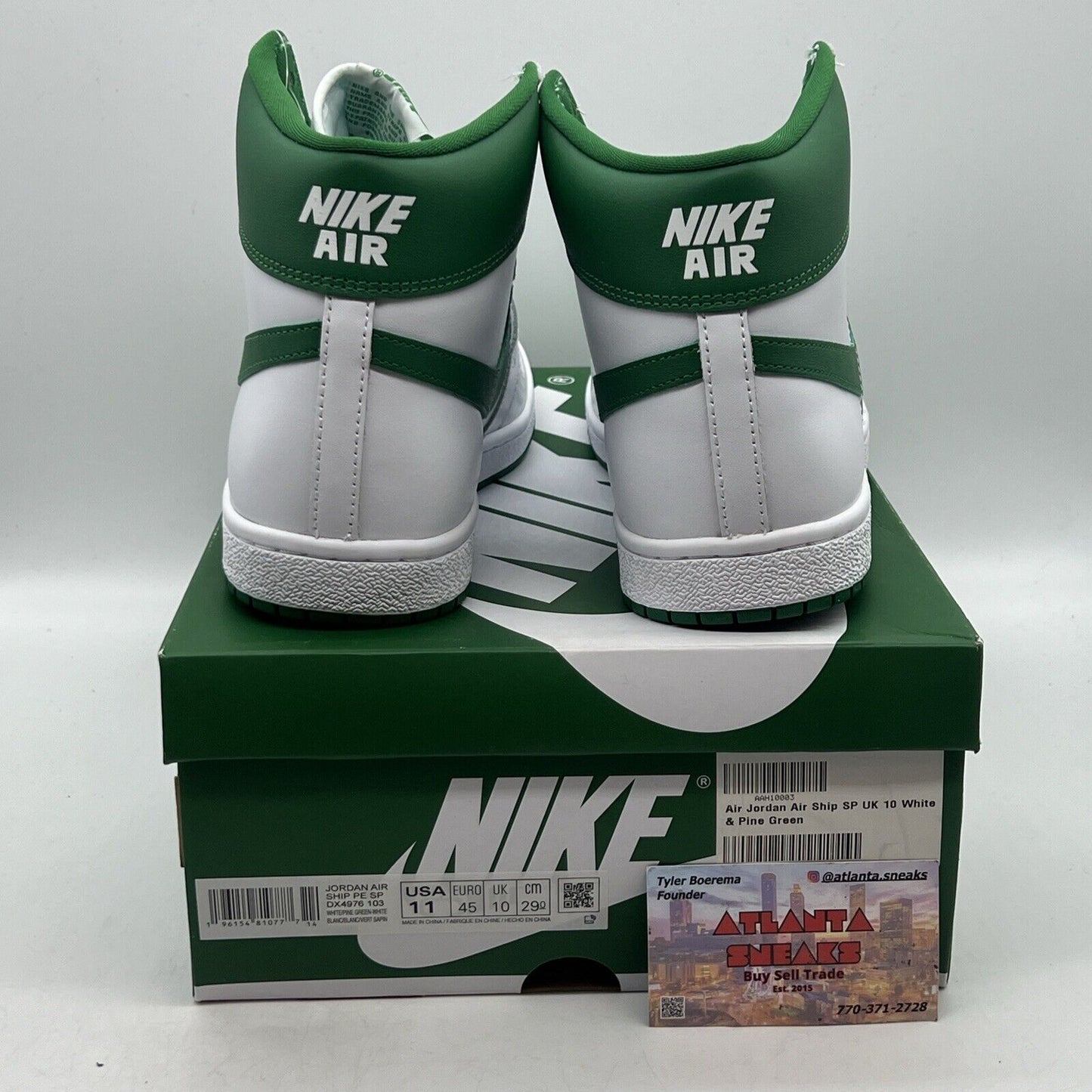 Size 11 - Nike Air Ship Pine Green 2023 Brand New Og All