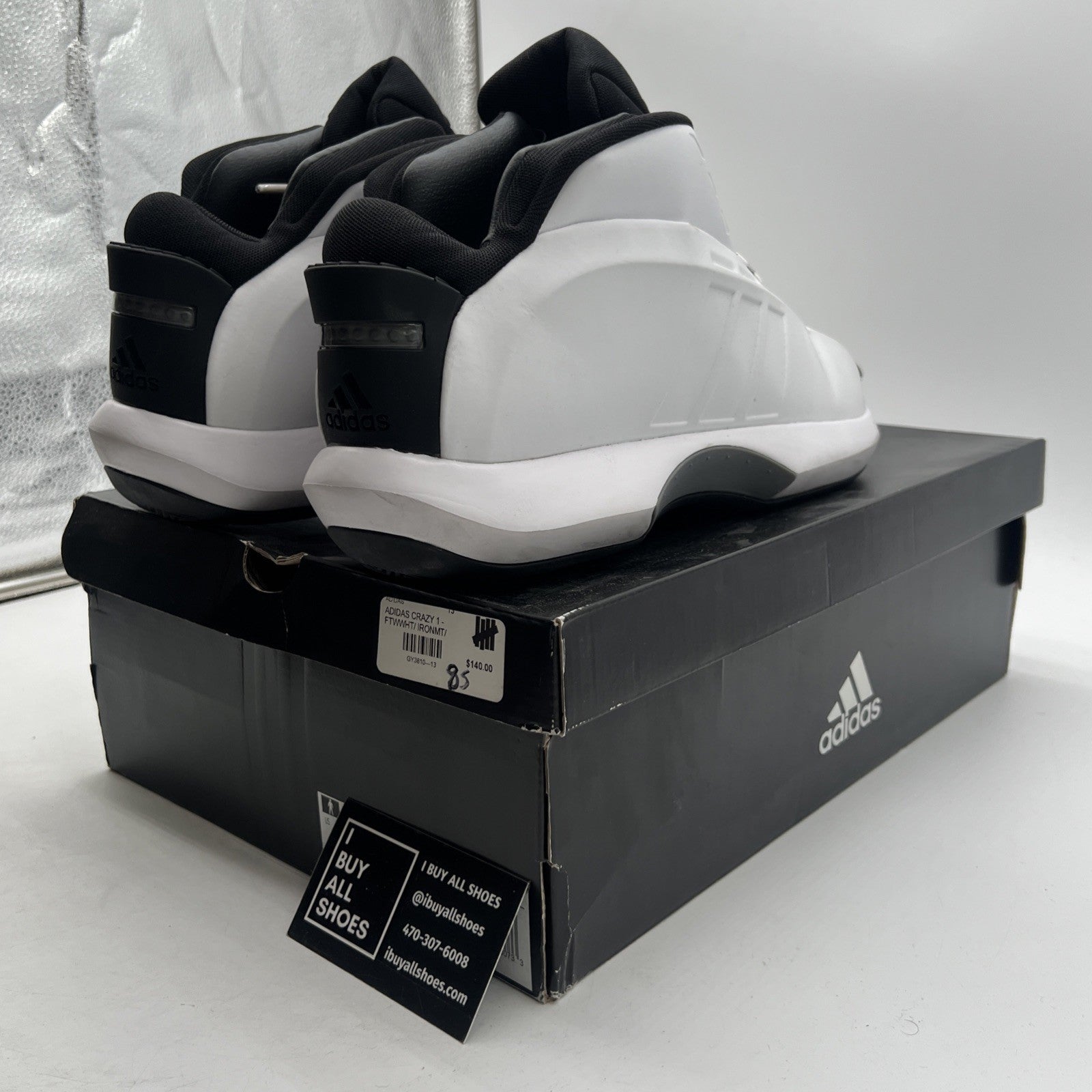 Size 13 - adidas Crazy 1 Kobe 2022 Stormtrooper (GY3810)