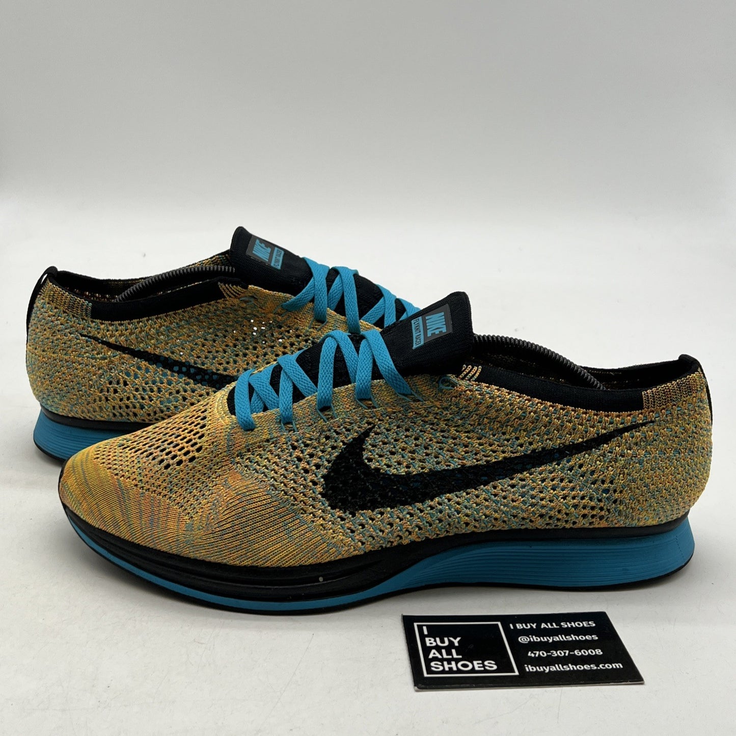 Size 12 - Nike Flyknit Racer Sherbet (526628-800)