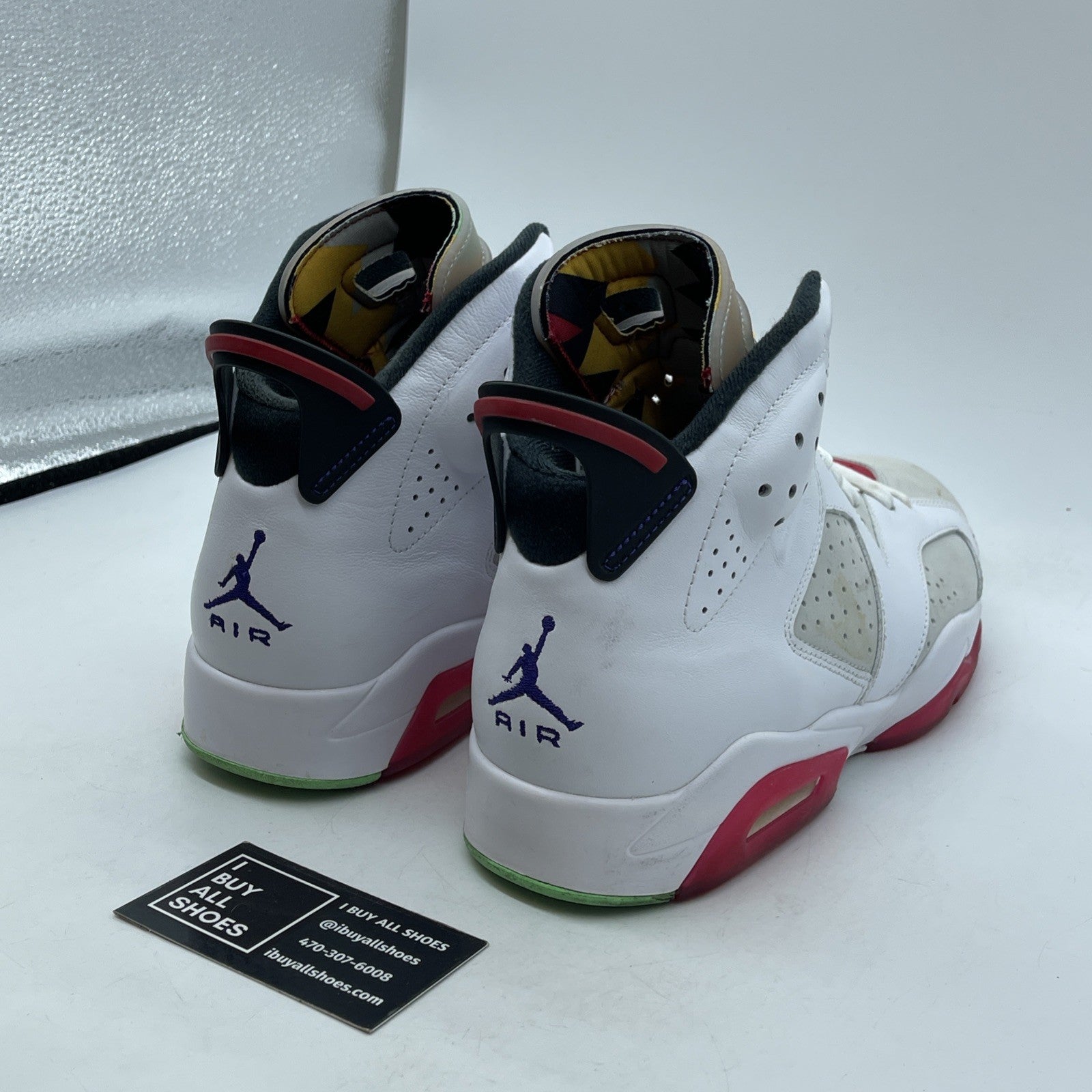 Size 10.5 - Jordan 6 Retro Hare White 2020 Grey Purple Suede (CT8529-062)