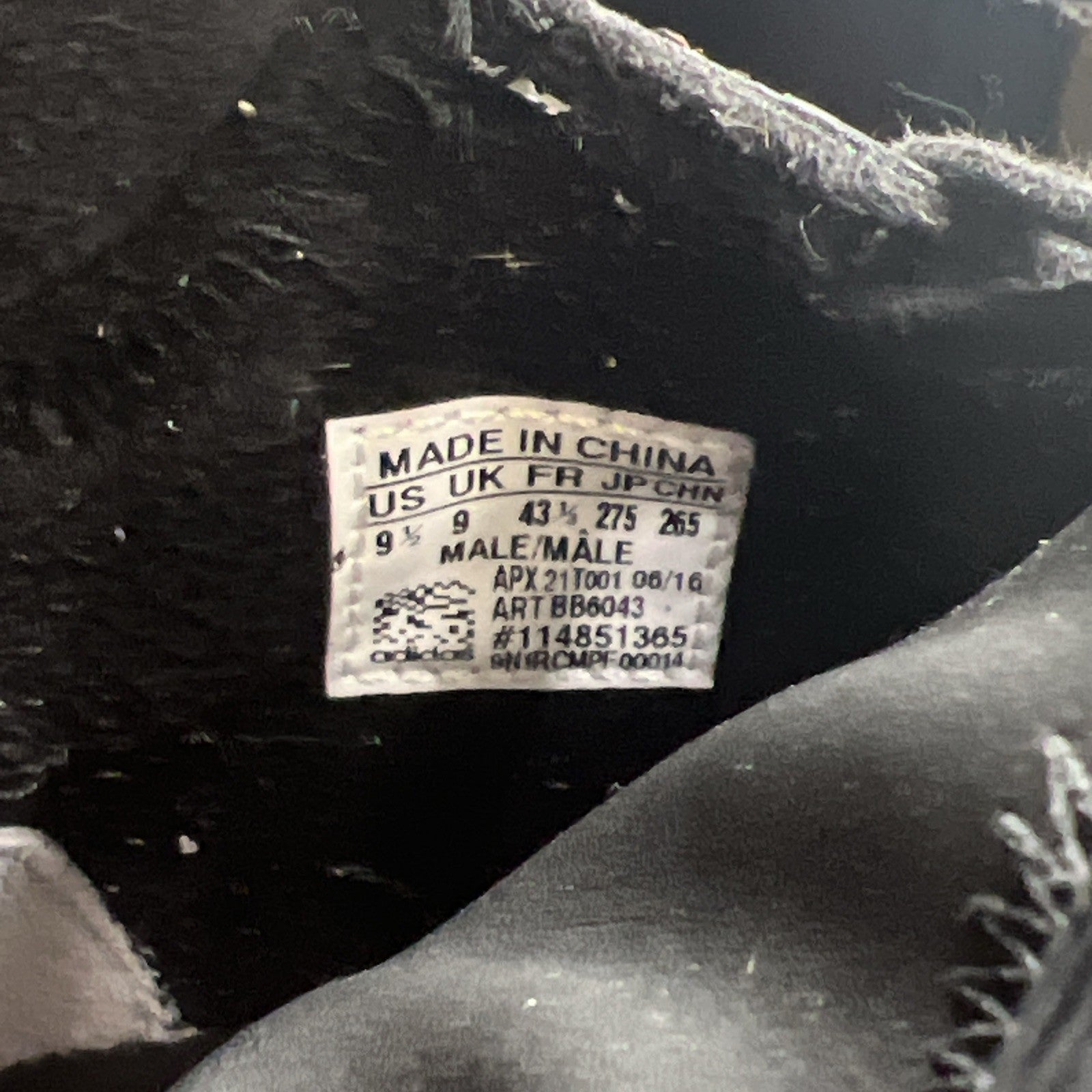 Size 9.5 - Adidas Y-3 PureBoost ZG High Core Black (BB6043)