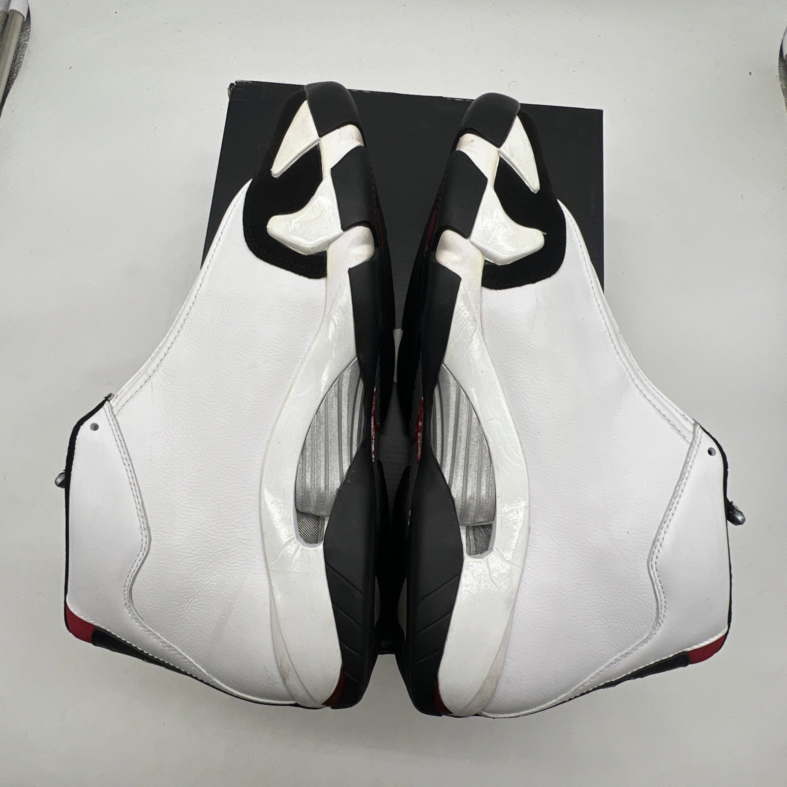 Size 13 - Air Jordan 14 Retro 2014 Black Toe (487471-102)