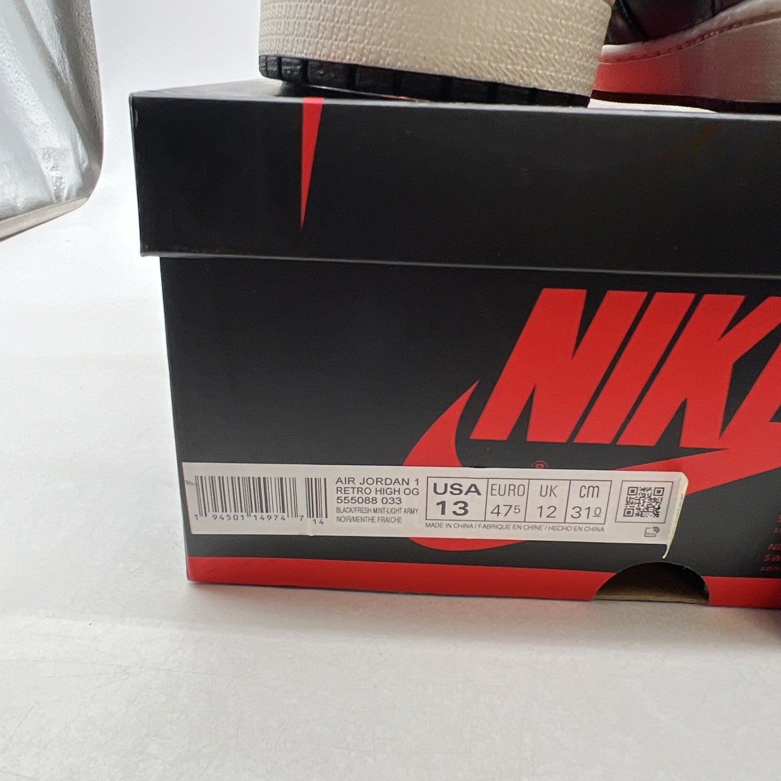 Size 13 - Air Jordan 1 Retro OG High Patina (555088-033)