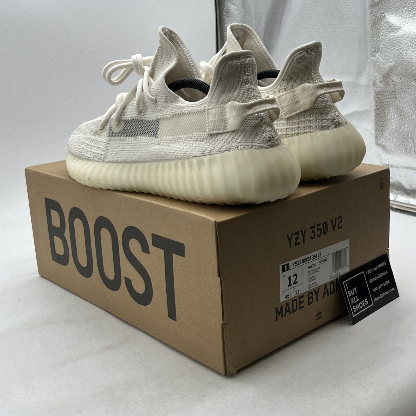 Size 12 - adidas Yeezy Boost 350 V2 Low Bone (HQ6316)