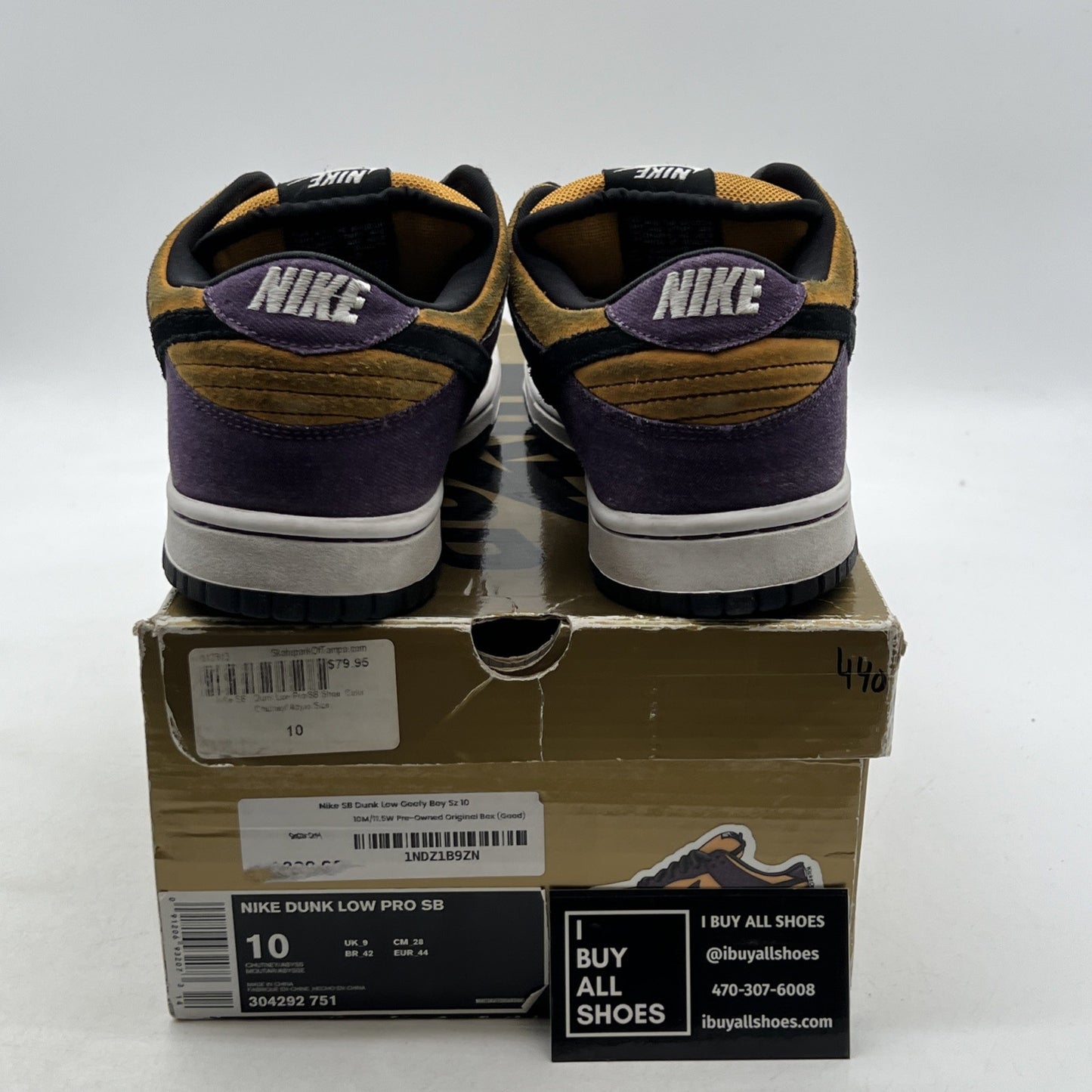 Size 10 - Nike Dunk Pro SB Low Goofy Boy (304292-751)