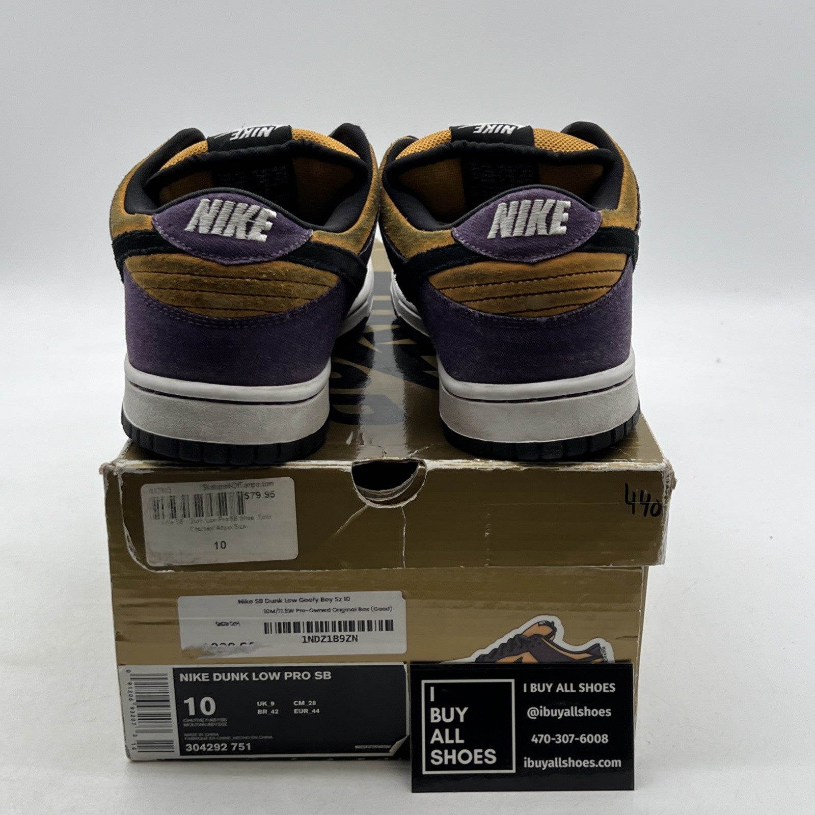 Size 10 - Nike Dunk Pro SB Low Goofy Boy (304292-751)