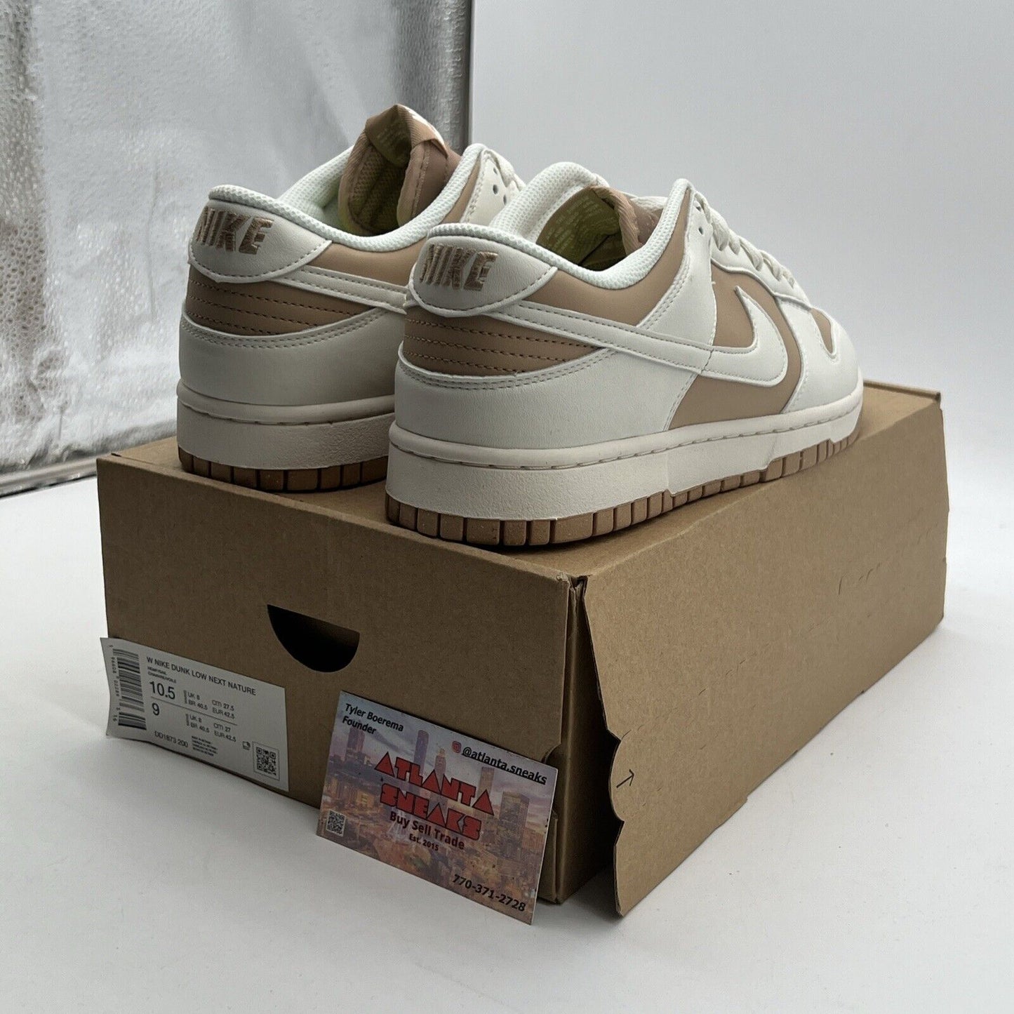 Size 10.5W - Nike Dunk Next Nature Low Hemp (DD1873-200)