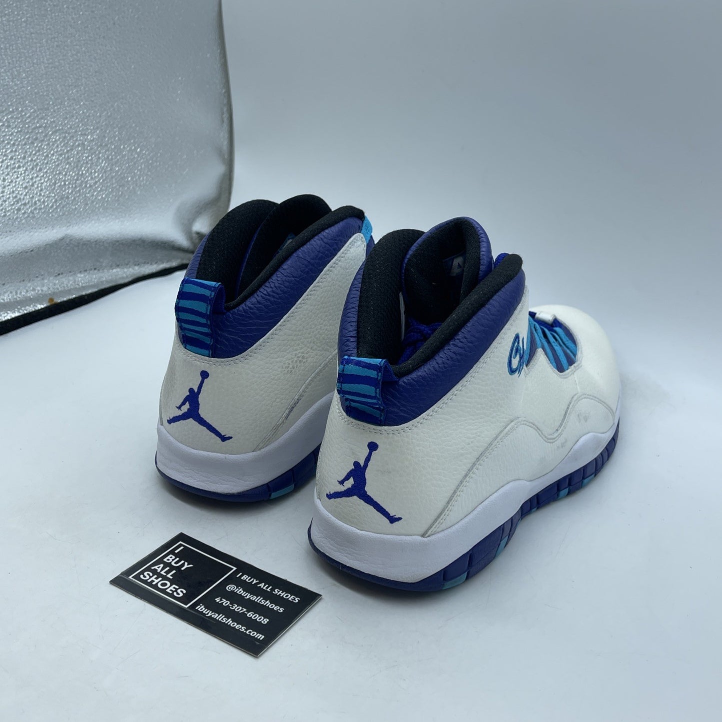 Size 12 - Air Jordan 10 Retro Charlotte Hornets (310805-107)