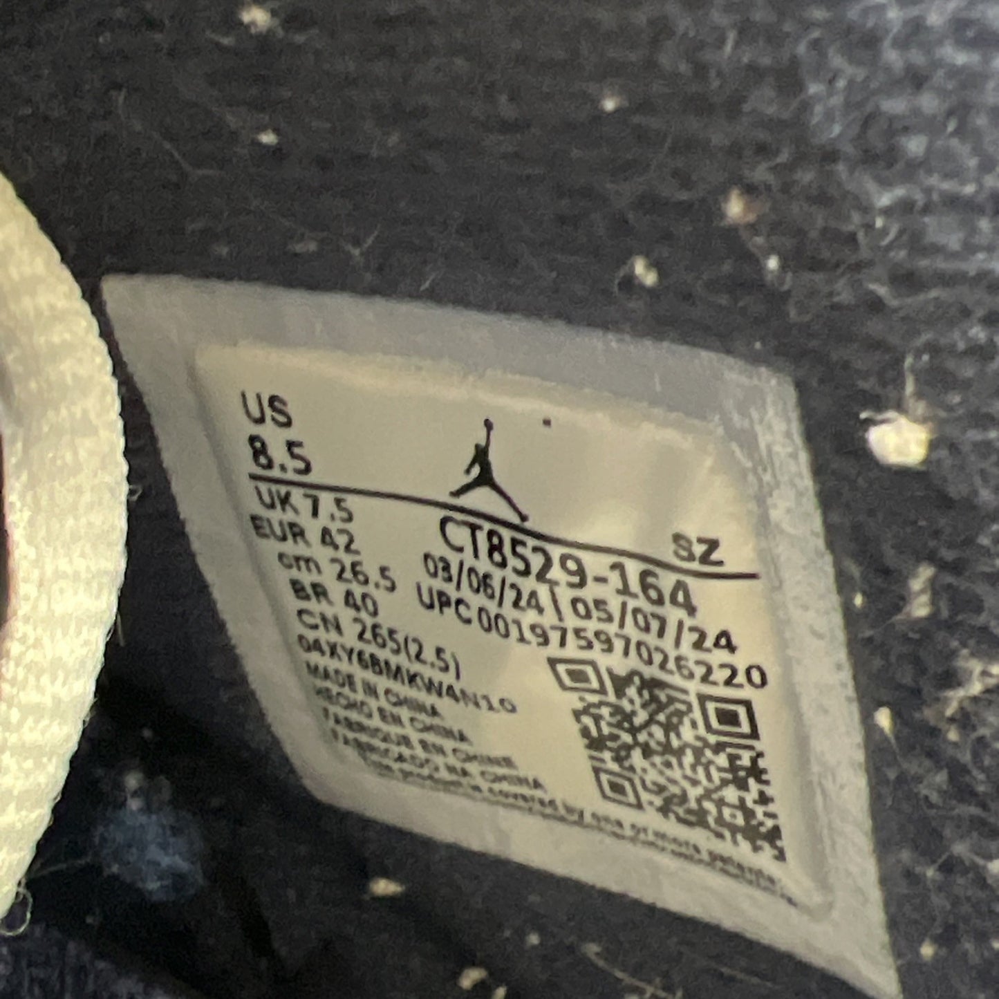 Size 8.5 - Air Jordan 6 Retro 2024 Olympic (CT8529-164)