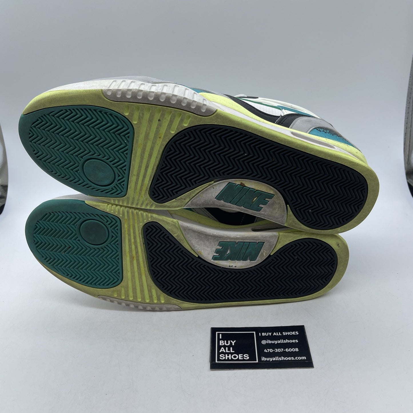 Size 13 - Nike Air Tech Challenge 2 Turbo Green (318408-130)
