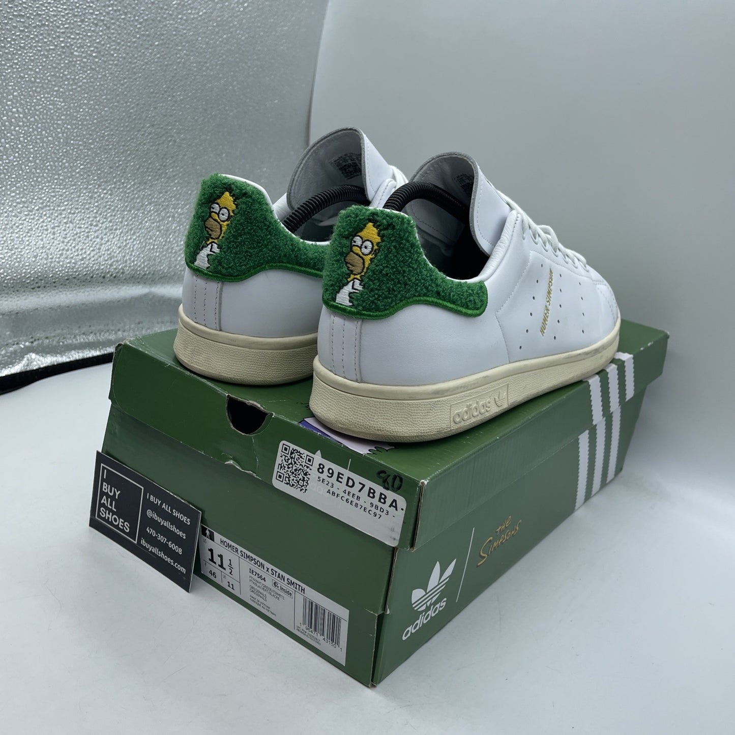 Size 11.5 - adidas The Simpsons x Stan Smith Homer Simpson (IE7564)
