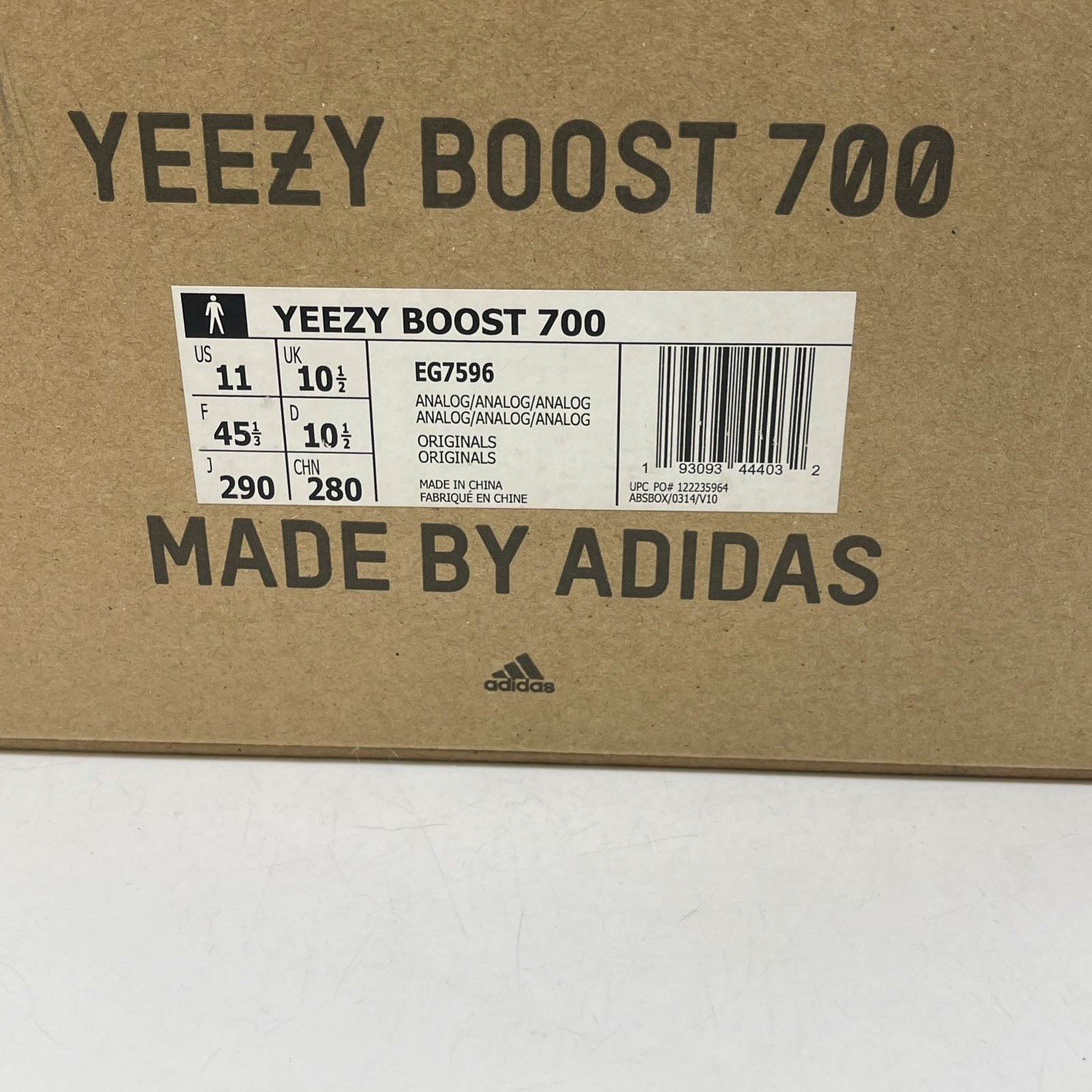 Size 11 - adidas Yeezy Boost 700 Low Analog (EG7596)