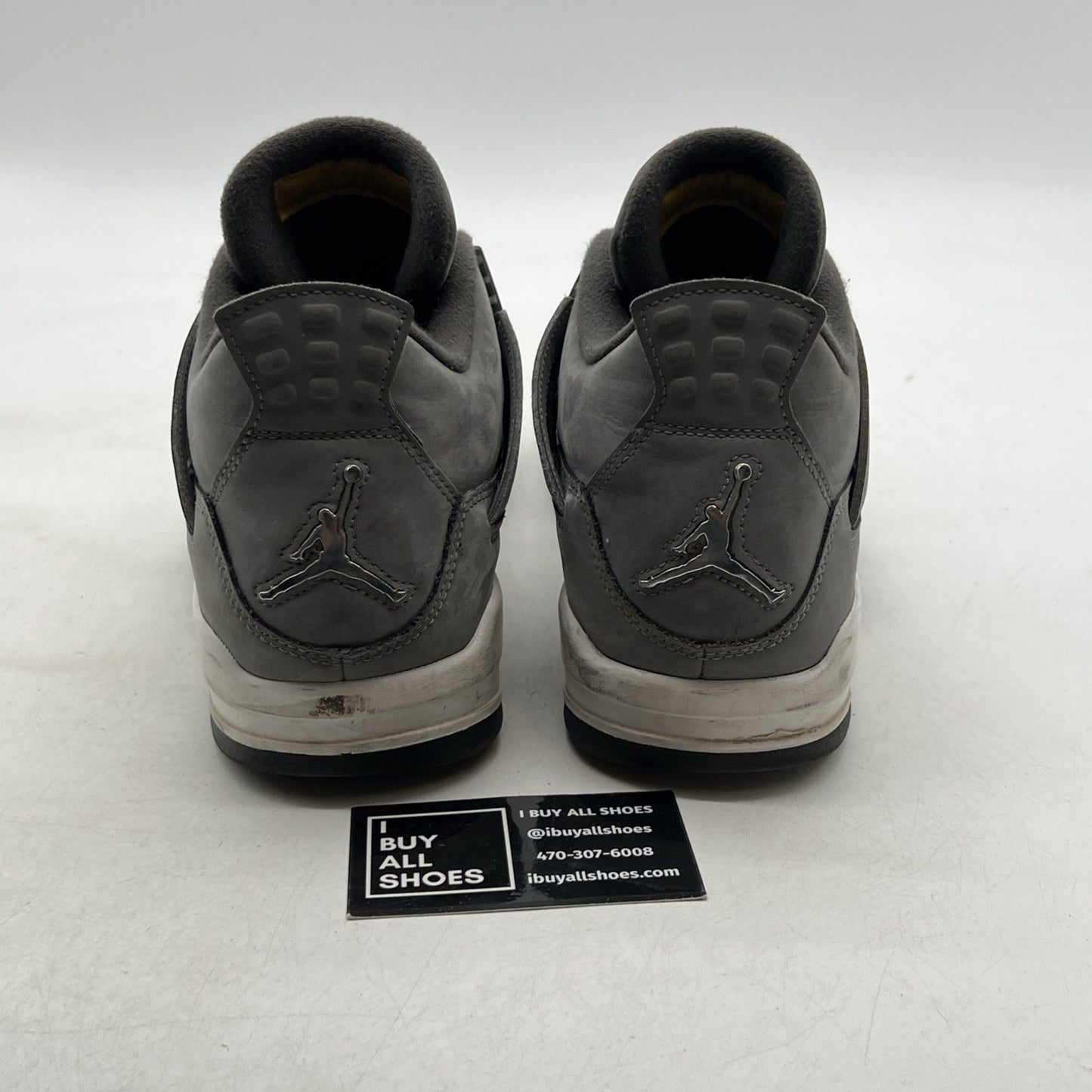 Size 10.5 - Air Jordan 4 Retro Low Cool Grey (308497-007)