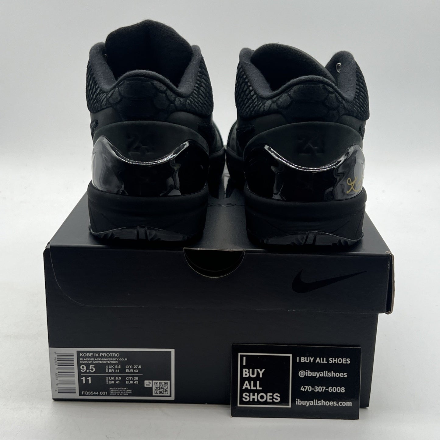 Size 9.5 - Nike Zoom Kobe 4 Protro Gift of Mamba (FQ3544-001)