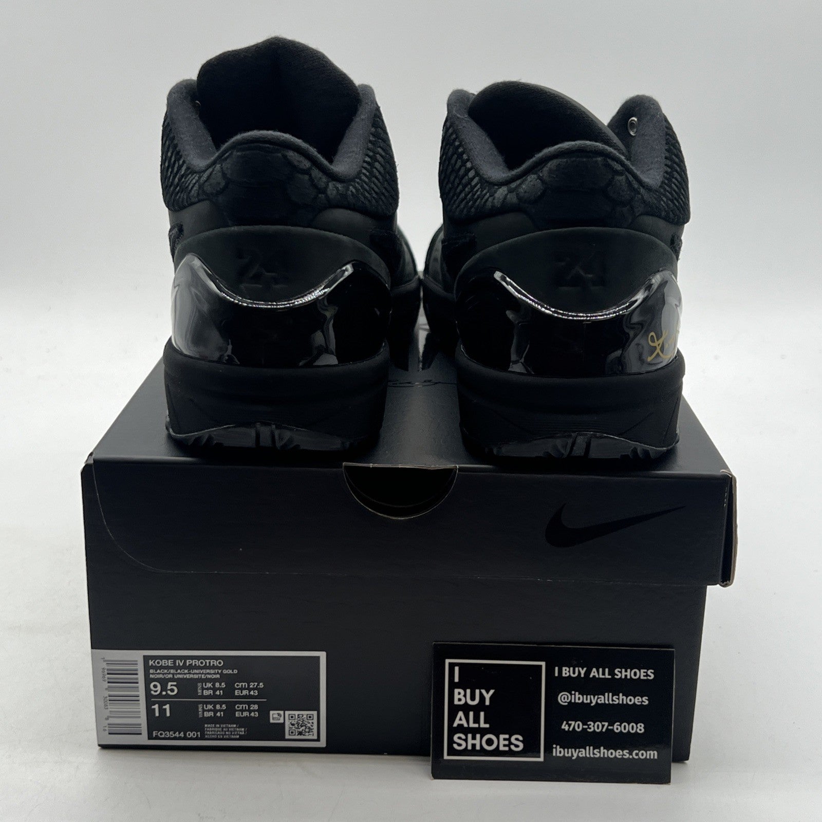 Size 9.5 - Nike Zoom Kobe 4 Protro Gift of Mamba (FQ3544-001)