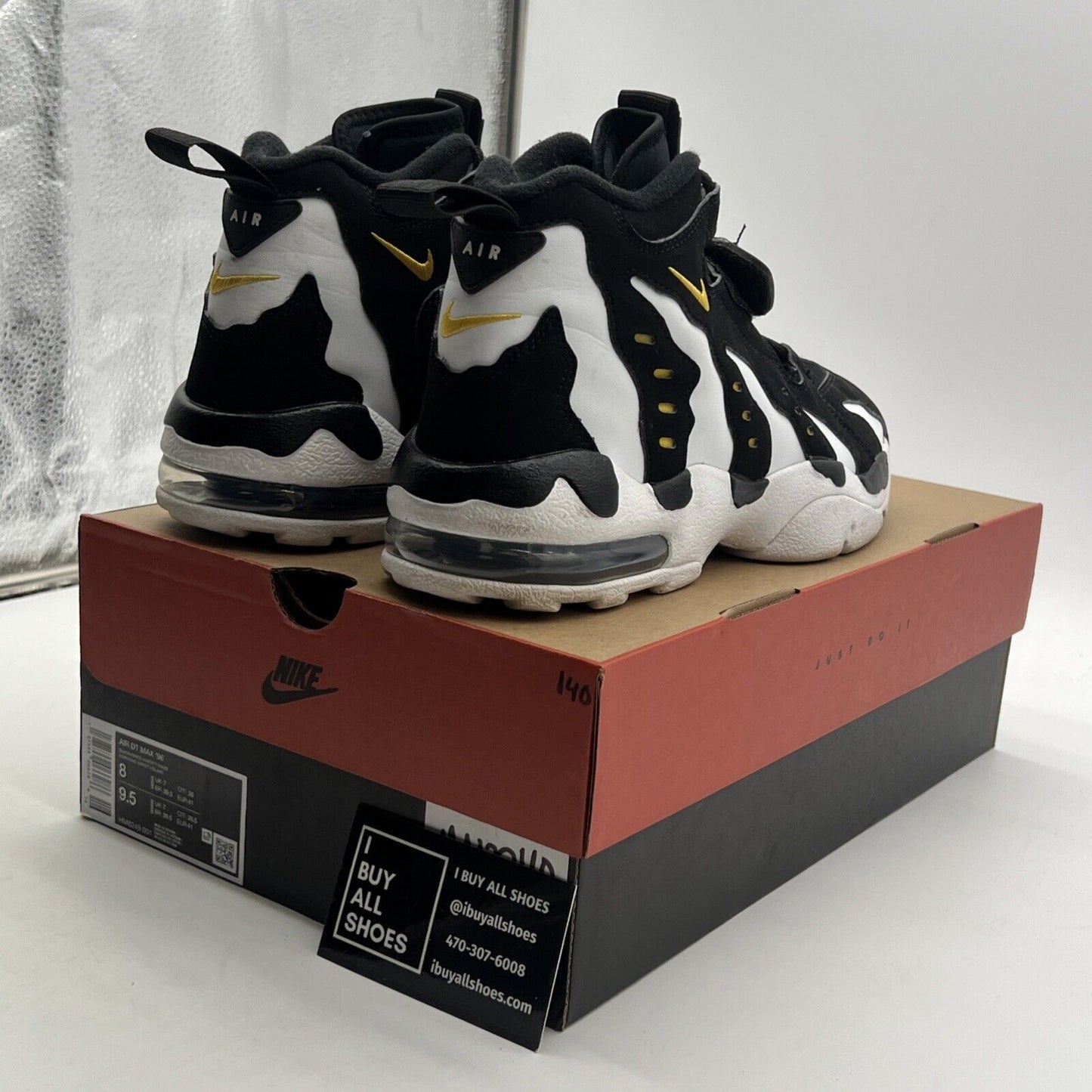 Size 11.5 - Nike Air DT Max ’96 2024 Black White (HM8249-001)