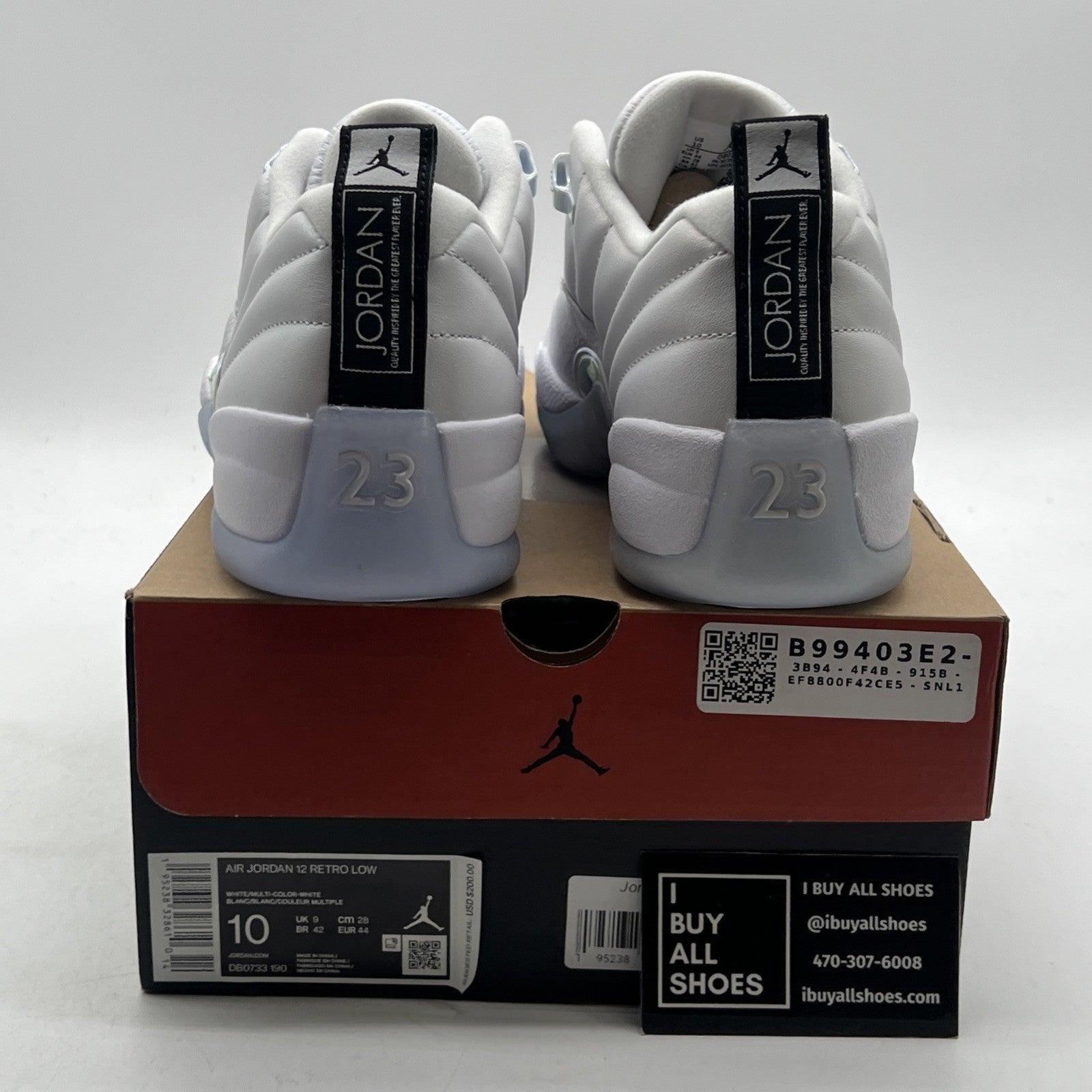 Size 10 - Air Jordan 12 Retro Low Easter (DB0733-190)