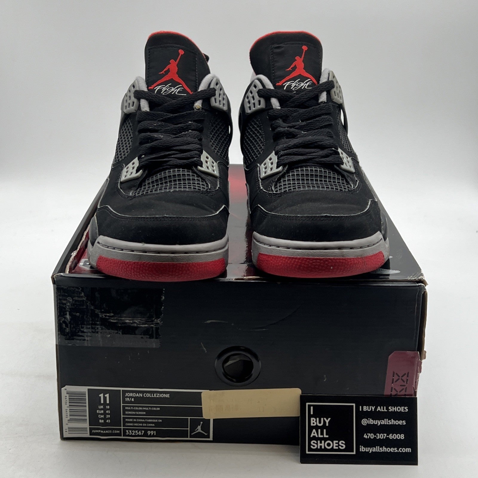 Size 11 - Air Jordan 4 Retro Countdown Pack (308497-003)