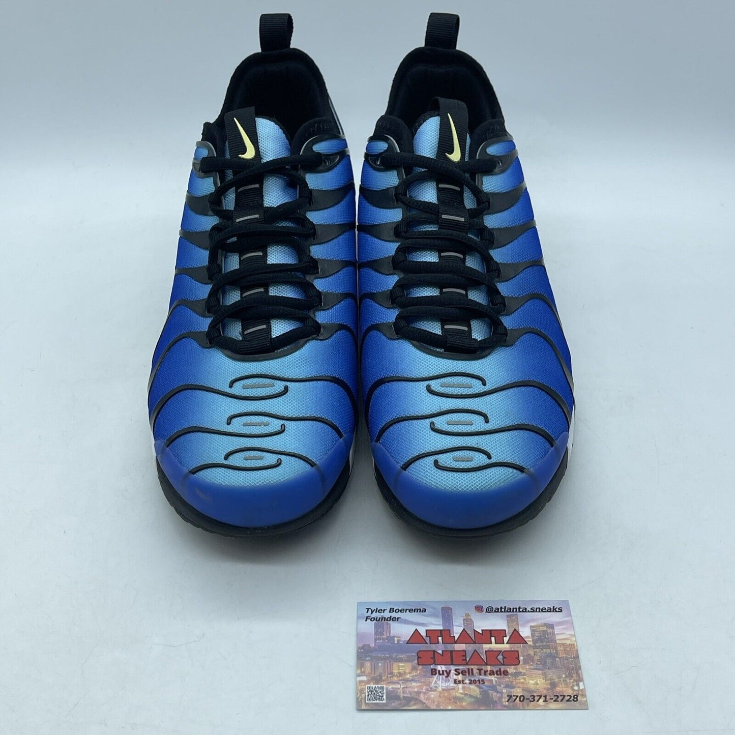 Size 8.5 - Nike Air Max Plus TN Ultra Hyper Blue White Black Yellow (898015-402)