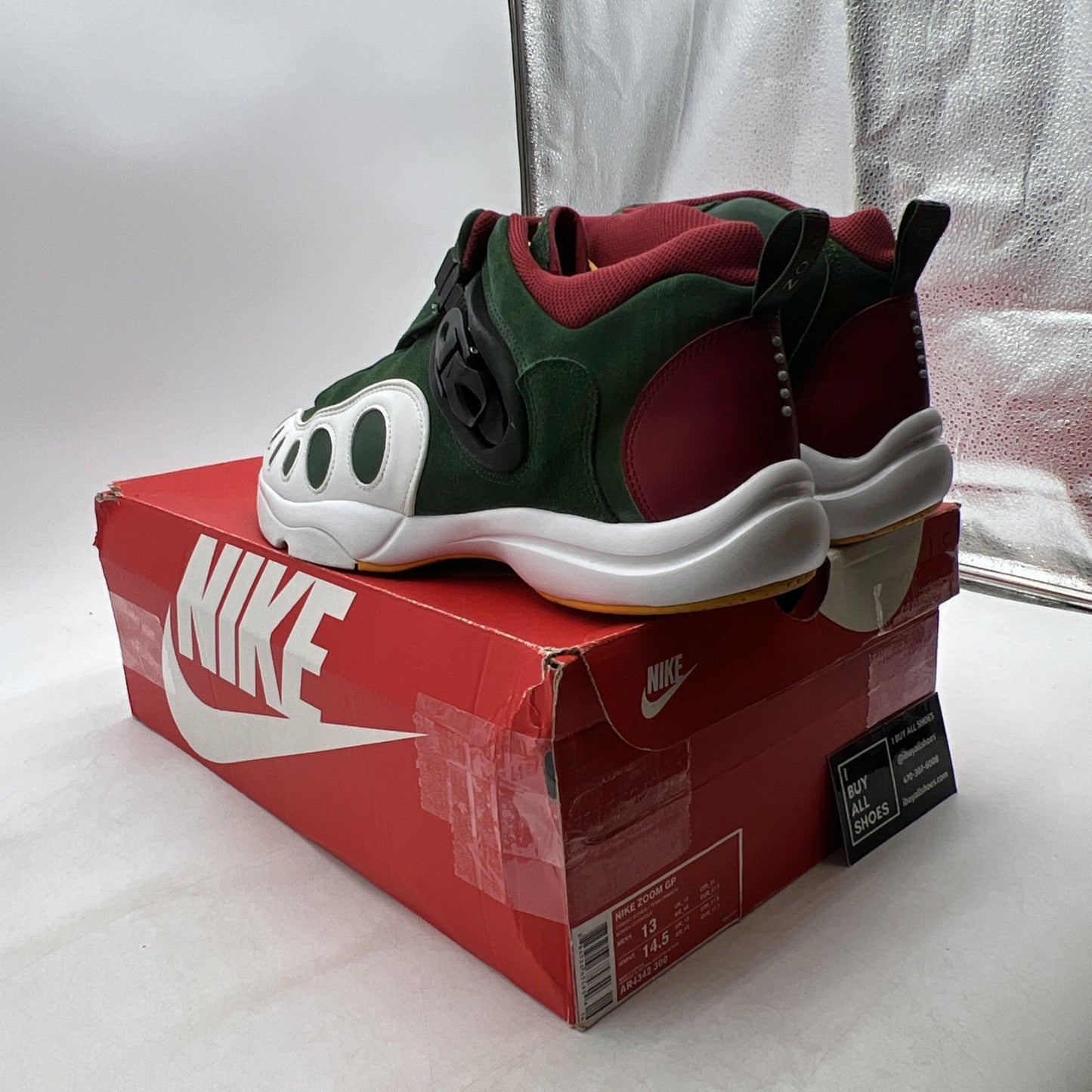 Size 13 - Nike Zoom GP Retro Supersonics (AR4342-300)