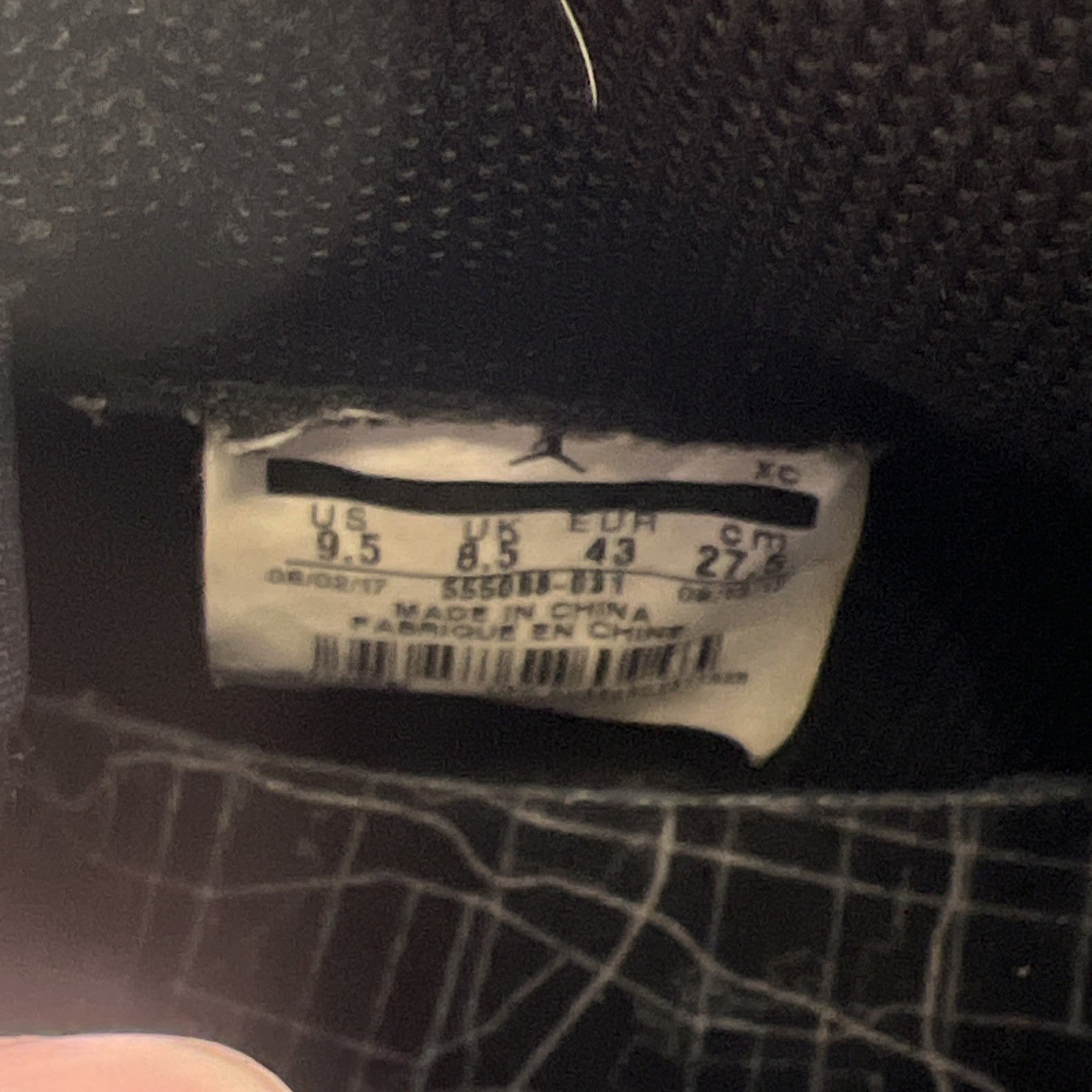 Size 9.5 - Air Jordan 1 Retro OG High City of Flight (555088-031)