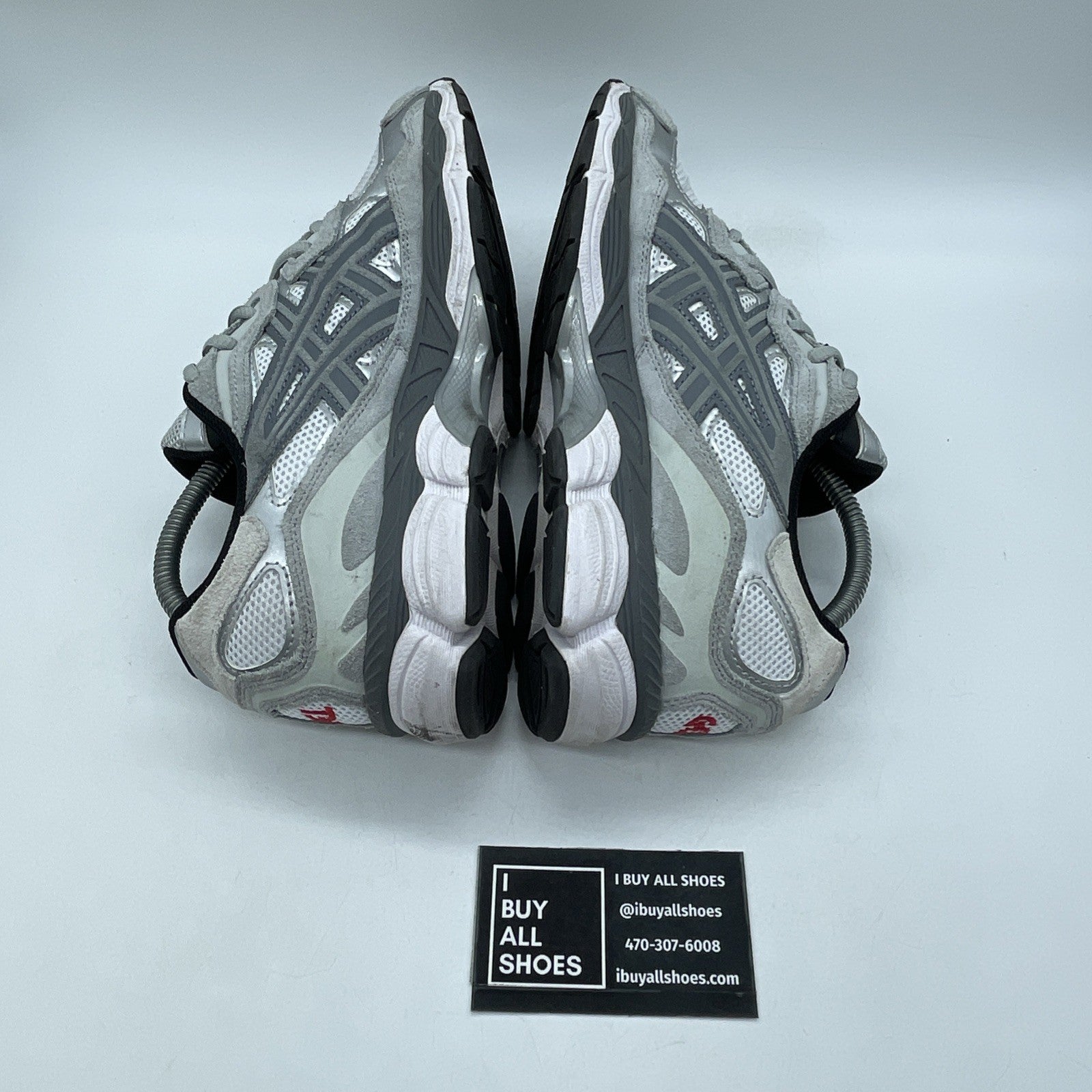 Size 8 - ASICS Gel NYC Graphite Grey Black (1201A789)
